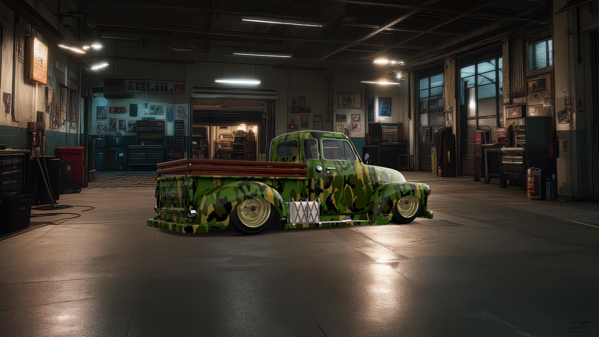 Chevrolet 3100 2 Door pickup truck 1954 tuning