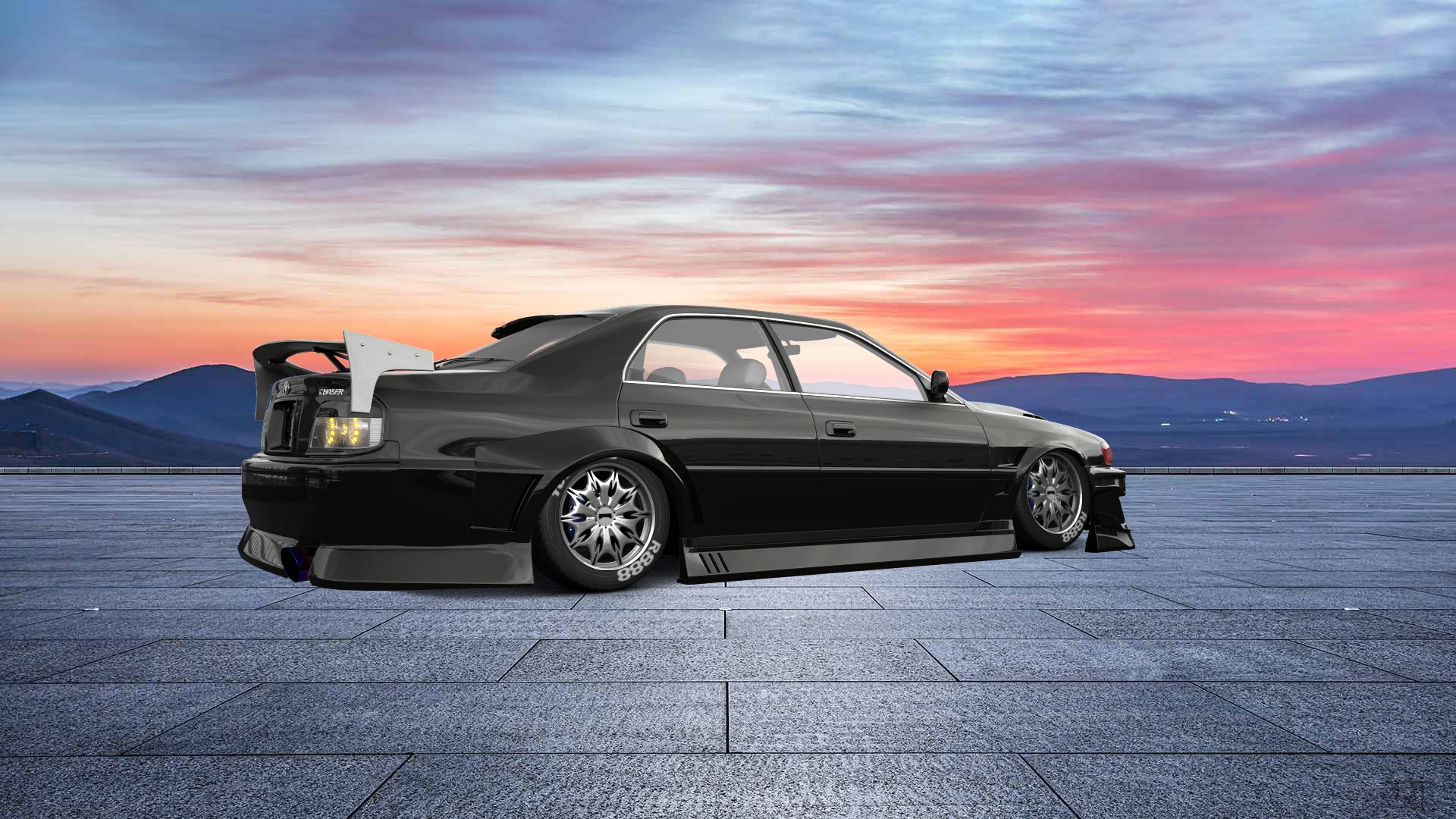 Toyota Chaser X100 Sedan 2000 tuning