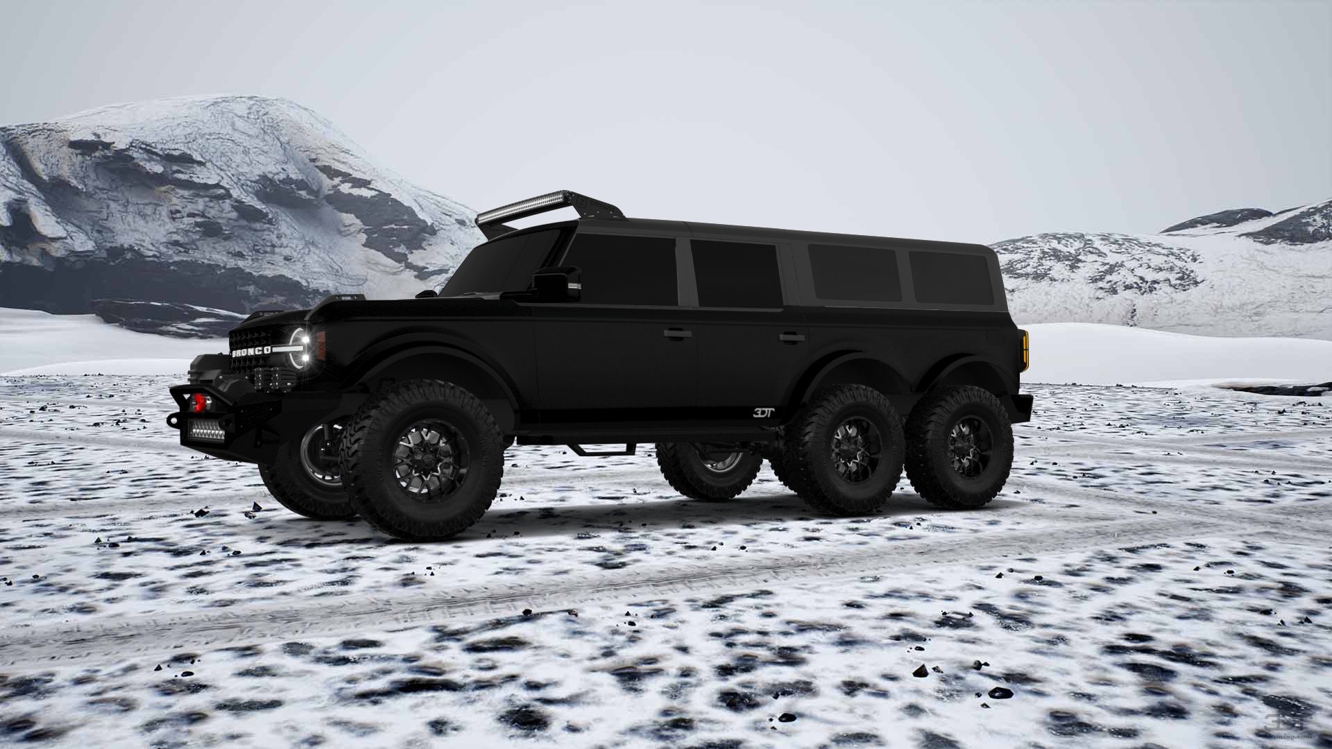 Ford Bronco 6X6 4 Door pickup truck 2021 tuning