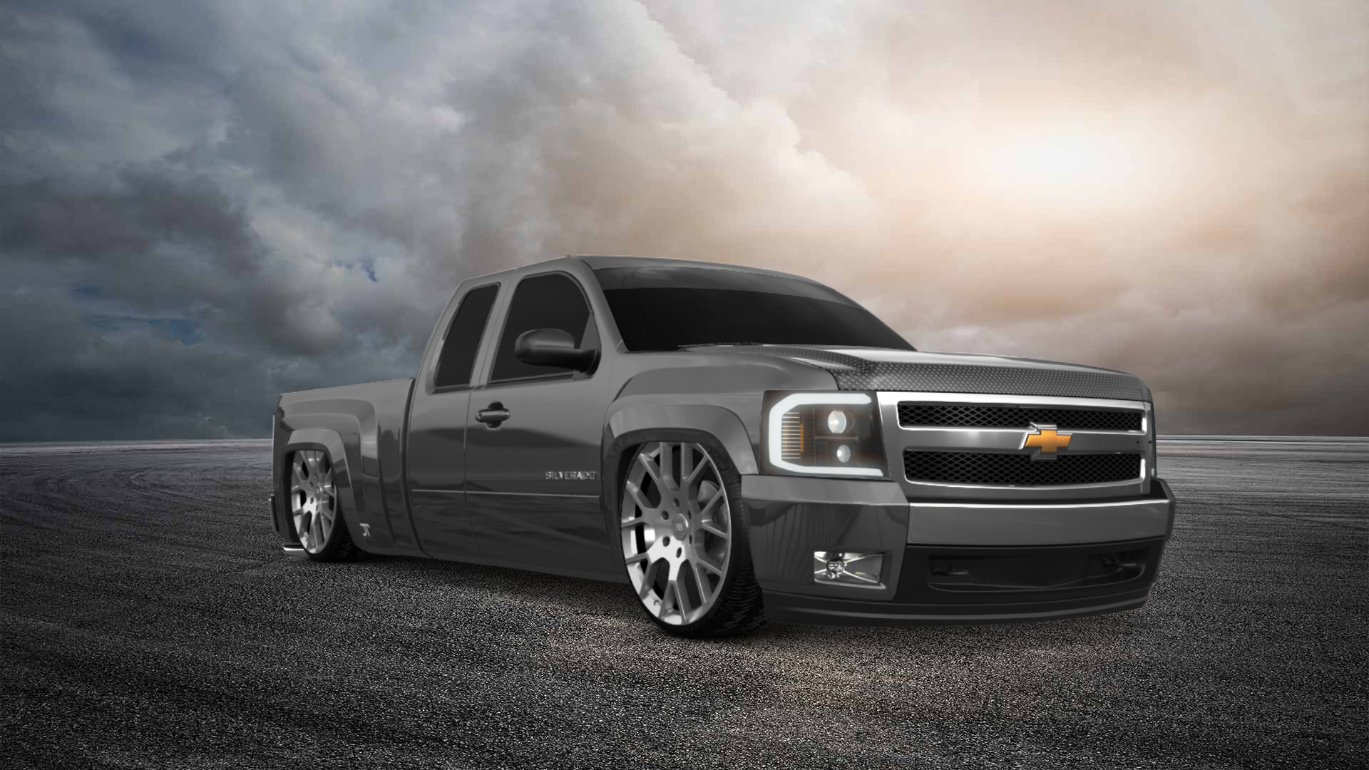 Chevrolet Silverado 1500 6.6 ft box Pickup Truck 2008