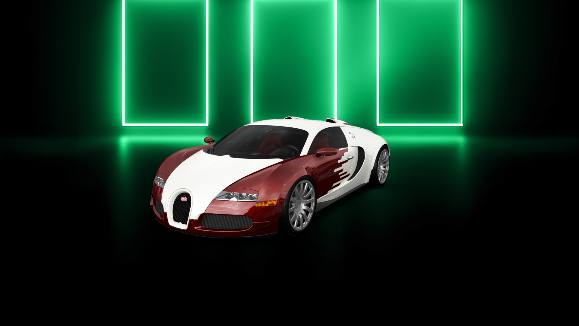 Bugatti Veyron 2 Door Coupe 2005 tuning