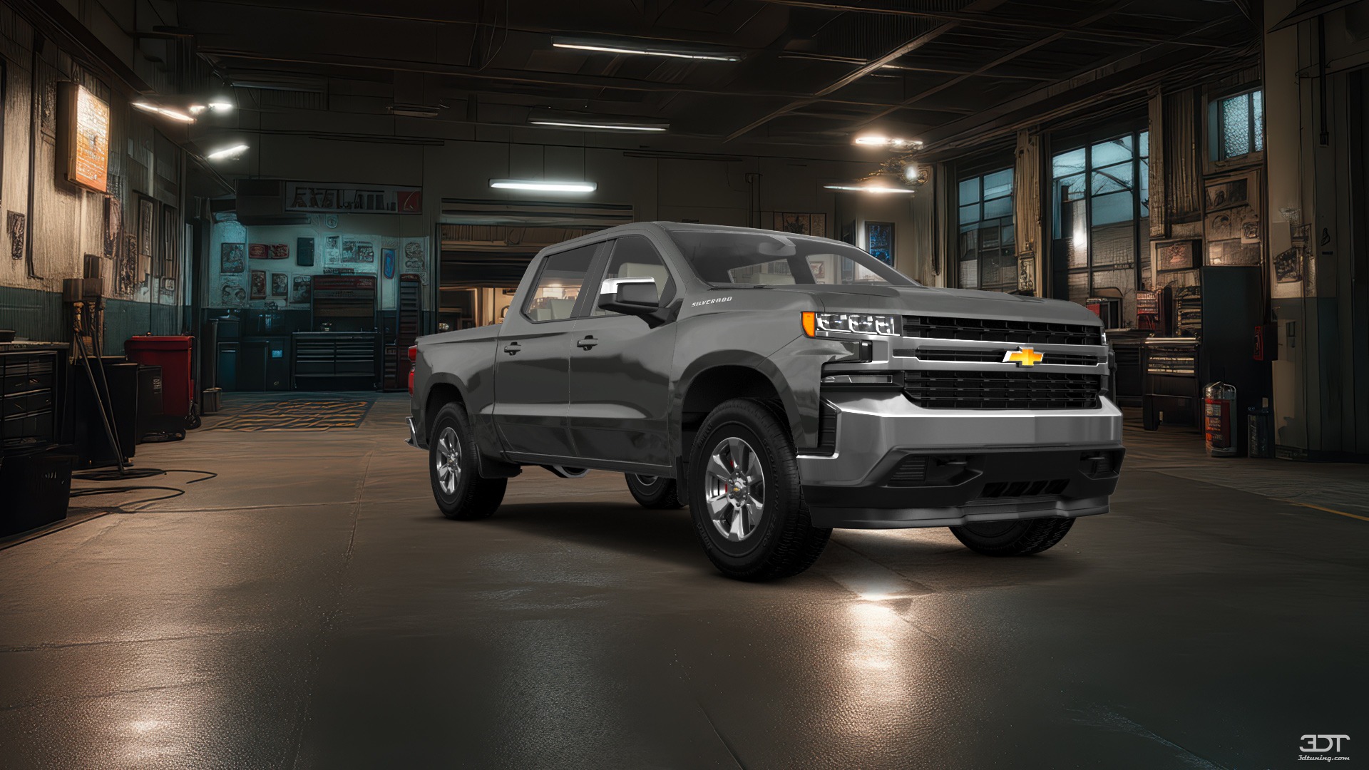 Chevrolet Silverado 1500 4 Door pickup truck 2019 tuning