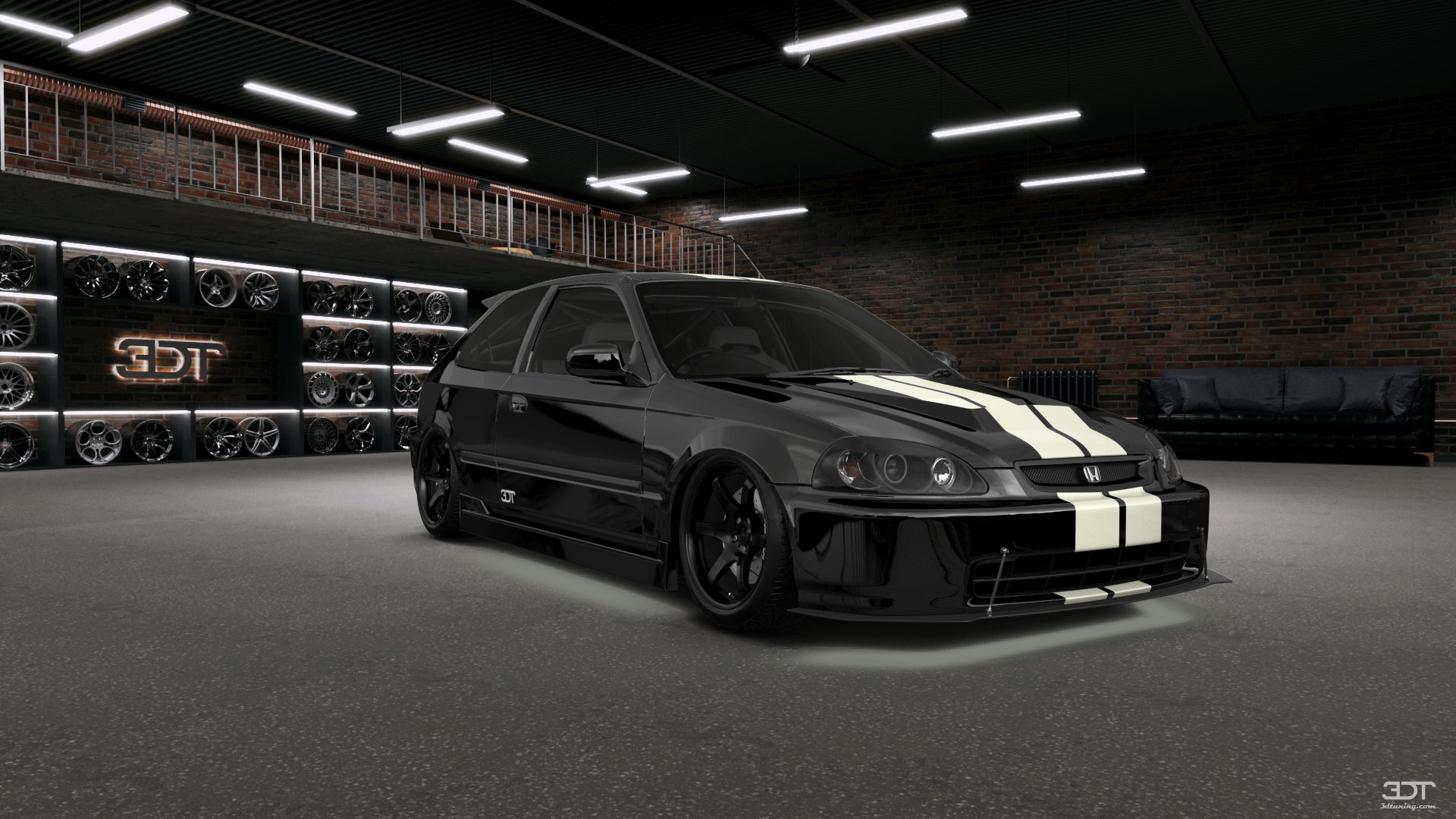 Honda Civic 3 Door Hatchback 1997 tuning