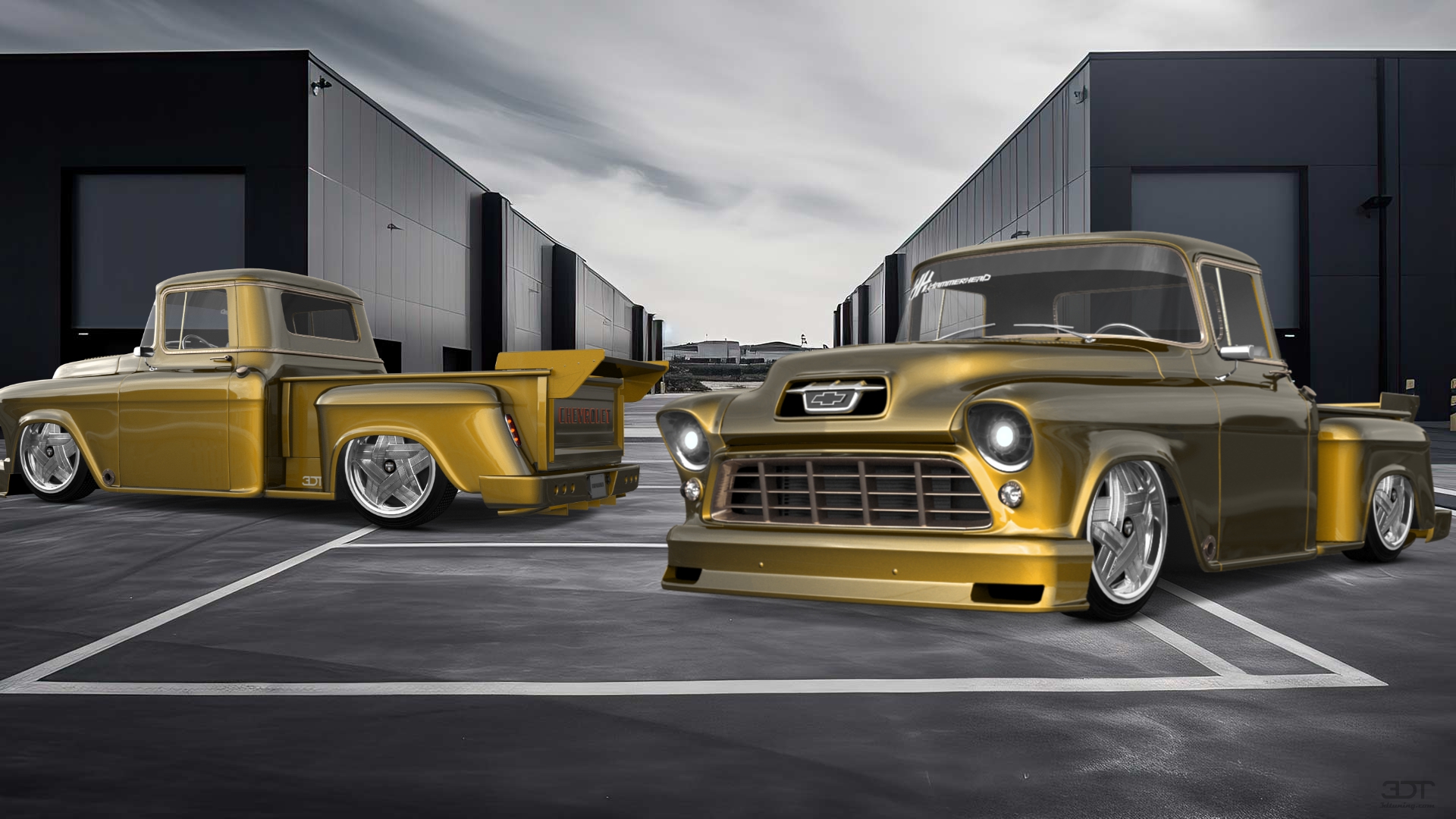 Chevrolet 3100 2 Door pickup truck 1955