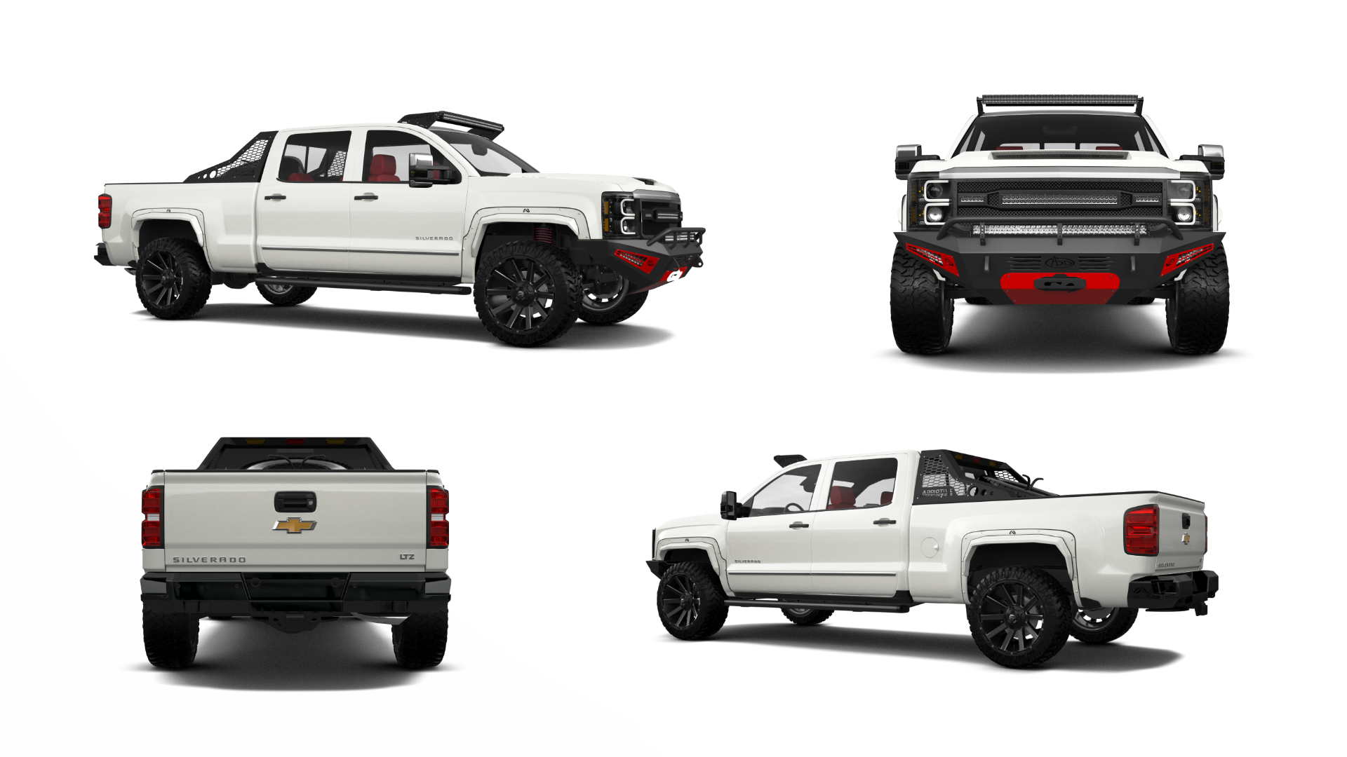 Chevrolet Silverado 2500 4 Door pickup truck 2015 tuning