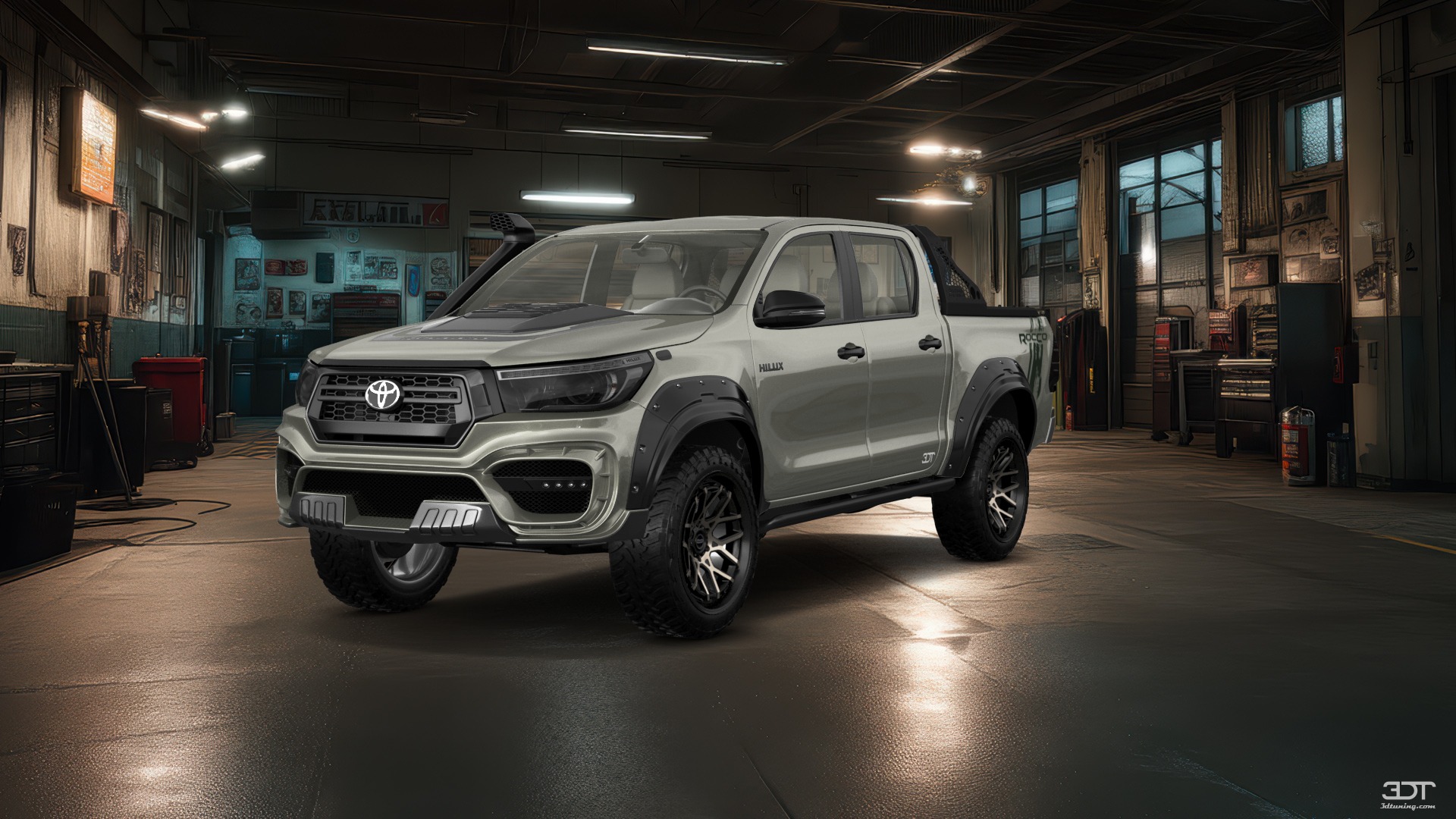 Toyota Hilux Double Cab 4 Door pickup truck 2015 tuning