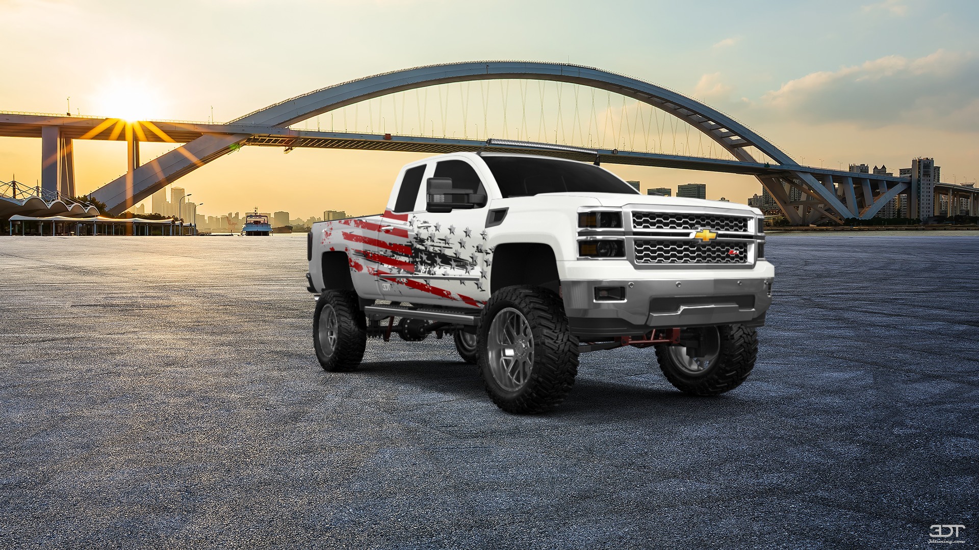 Chevrolet Silverado 1500 6.5 ft box 4 Door pickup truck 2014