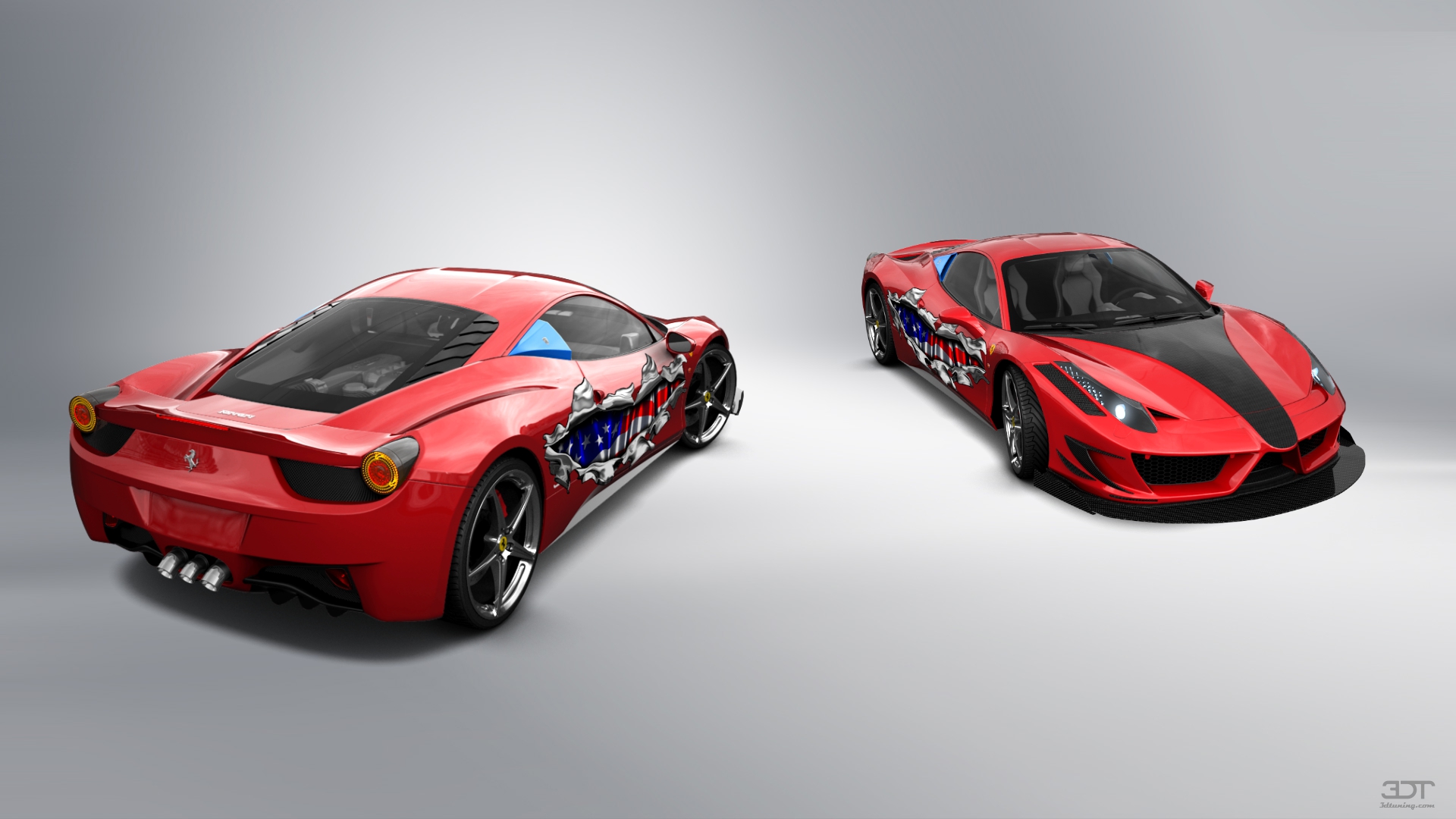 Ferrari 458 Italia 2 door spider 2010 tuning