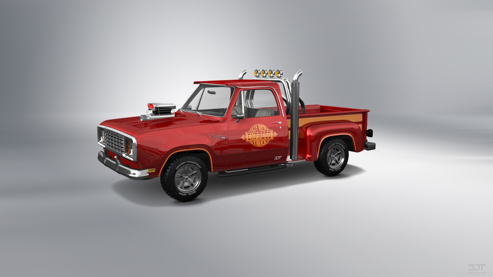 Dodge Lil Red Express 2 Door pickup truck 1978
