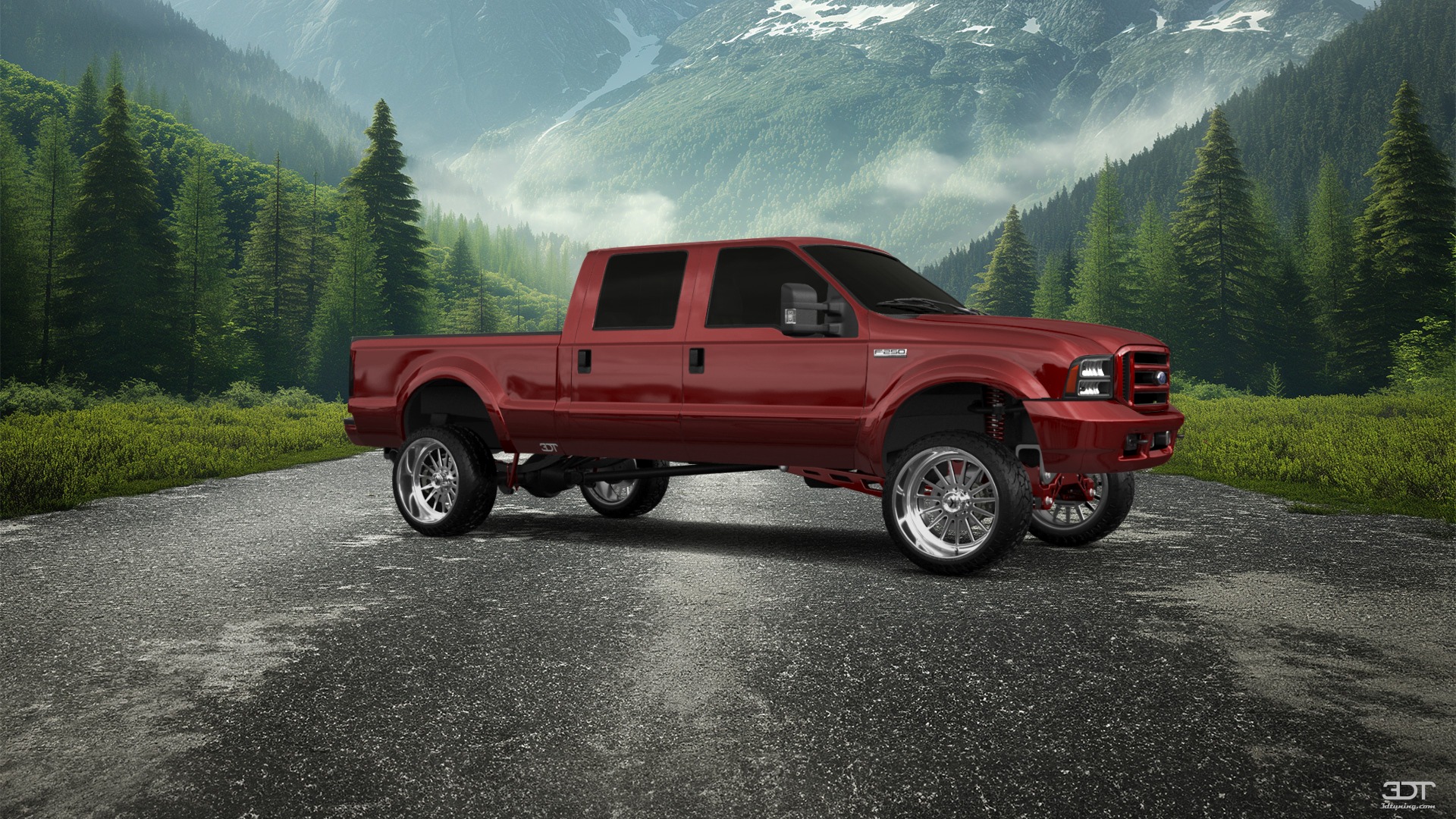 Ford F-250 Crew Cab 4 Door pickup truck 1999