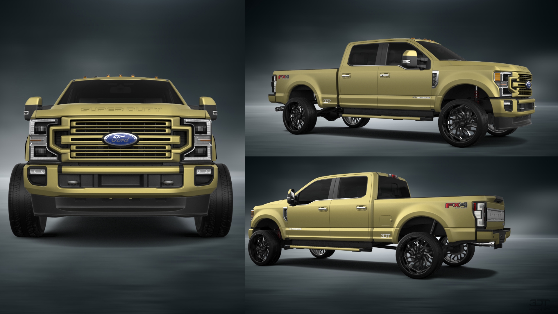 Ford F-250 4 Door pickup truck 2021 tuning