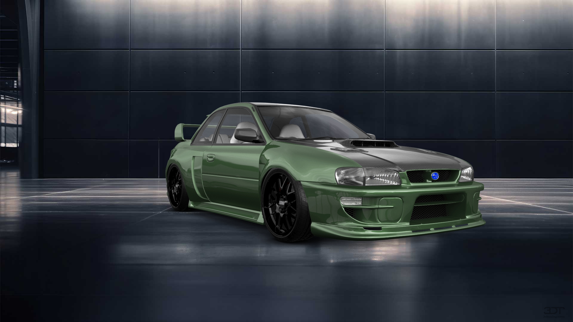 Subaru Impreza WRX STI 22B 2 Door Coupe 2000 tuning