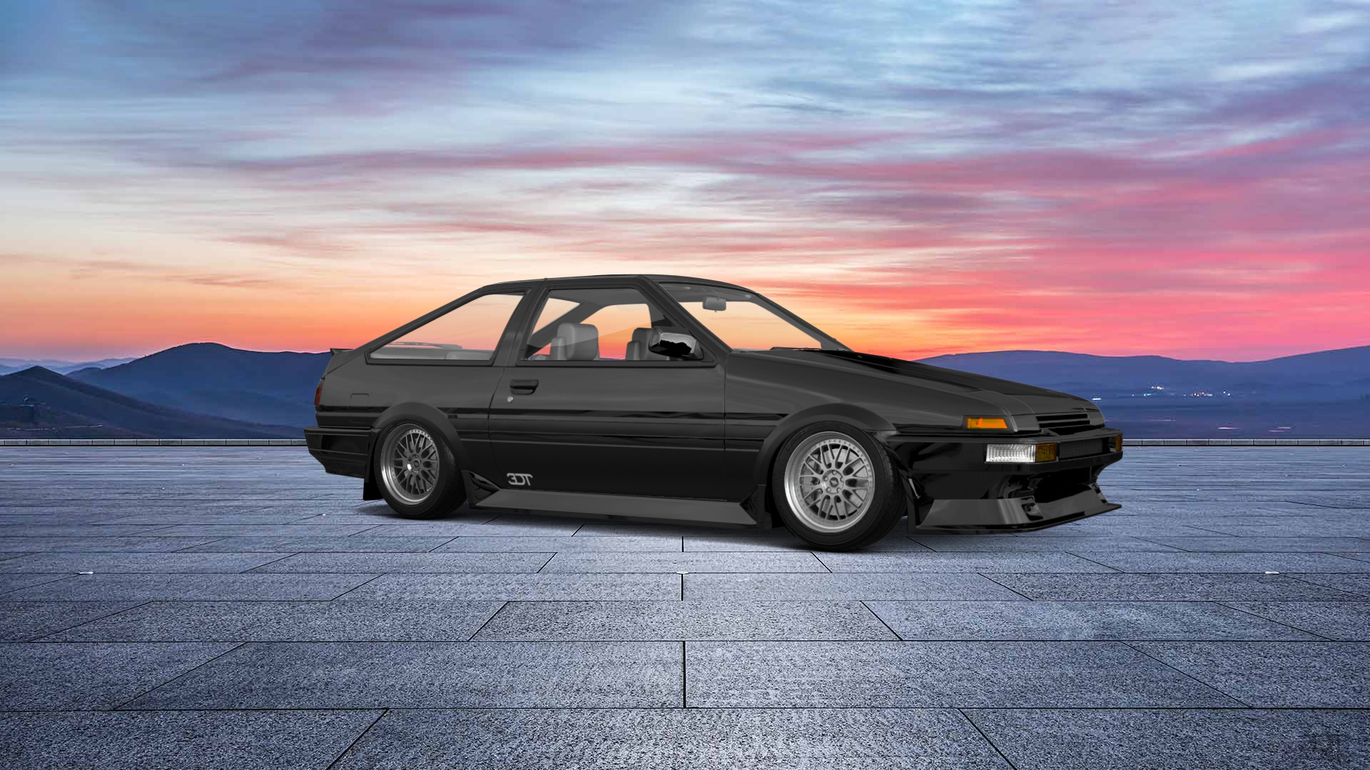 Toyota AE86 3 Door Hatchback 1985 tuning