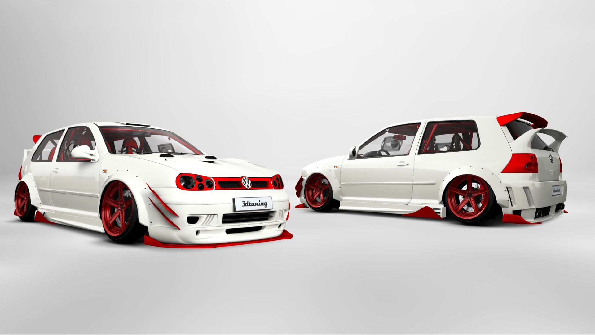 Volkswagen Golf 4 (mk4) 3 Door Hatchback 1997 tuning