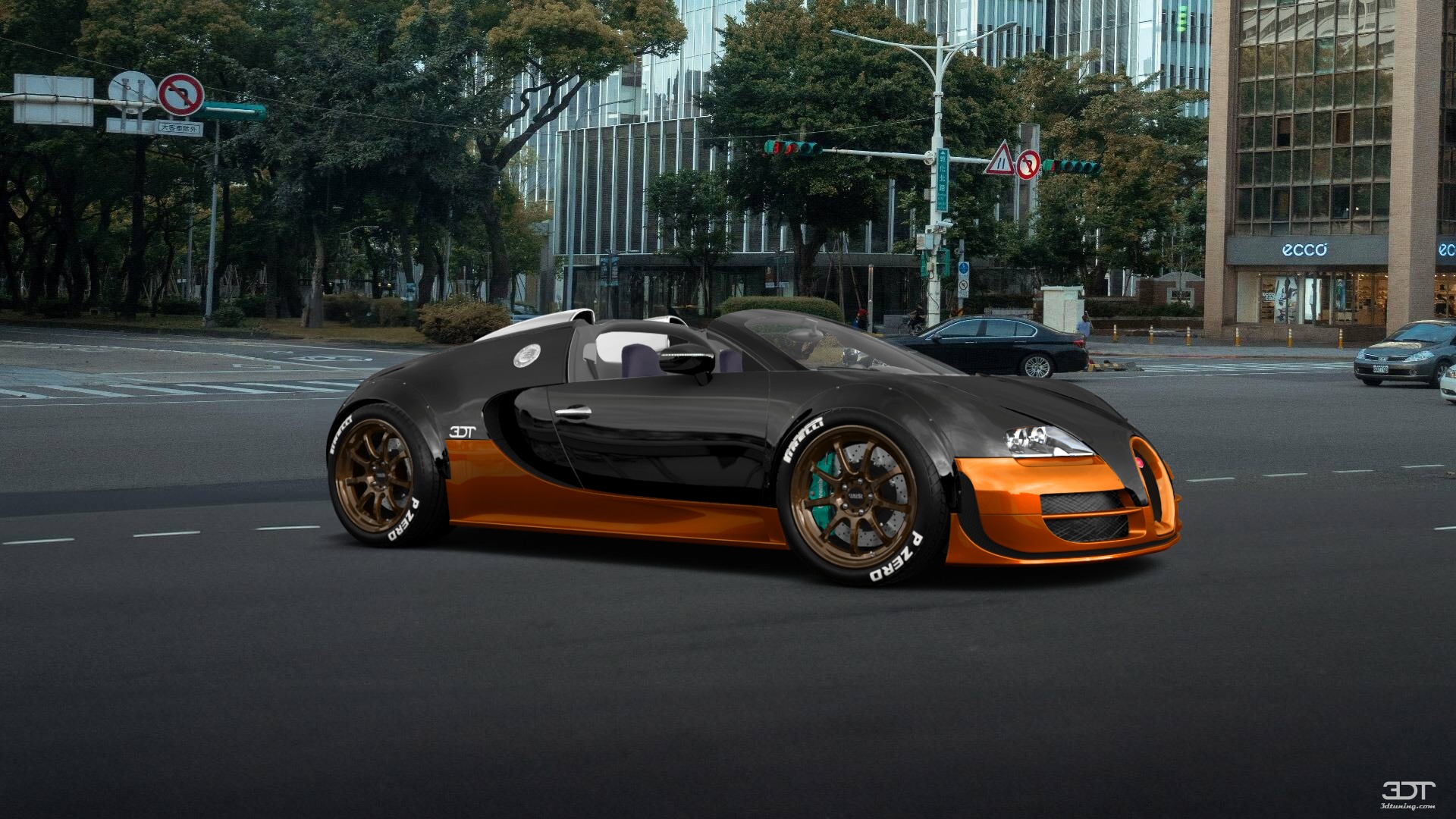 Bugatti Veyron 16.4 Grand Sport Vitesse 2 door targa top 2012 tuning
