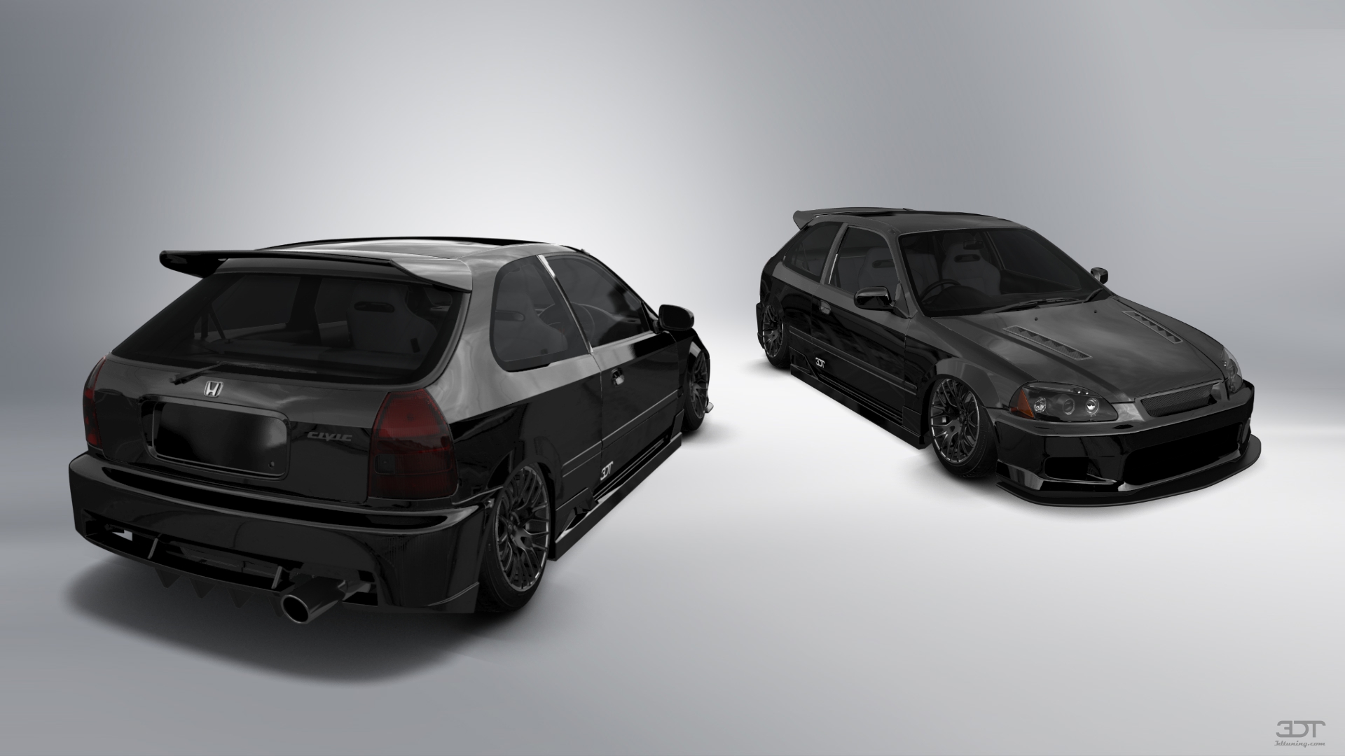 Honda Civic 3 Door Hatchback 1997 tuning