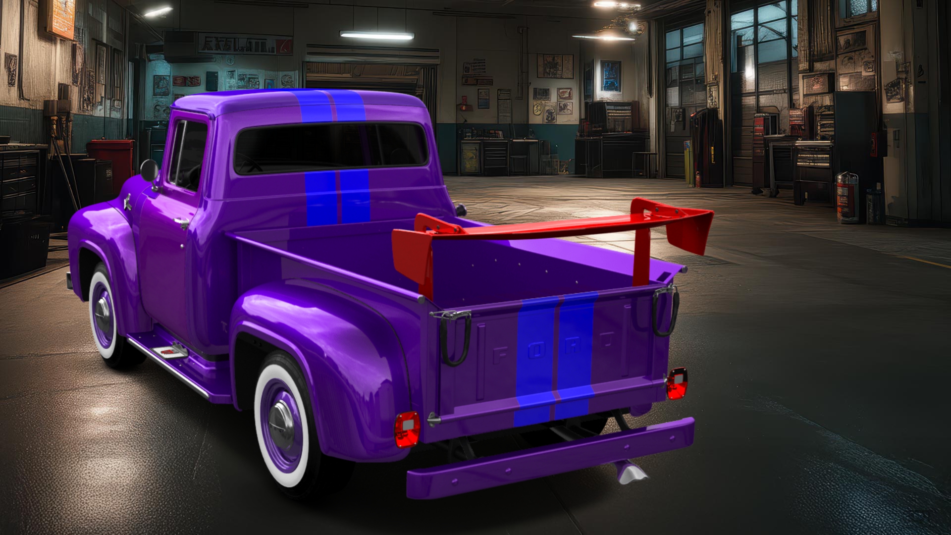 Ford F-100 2 Door truck 1956 tuning