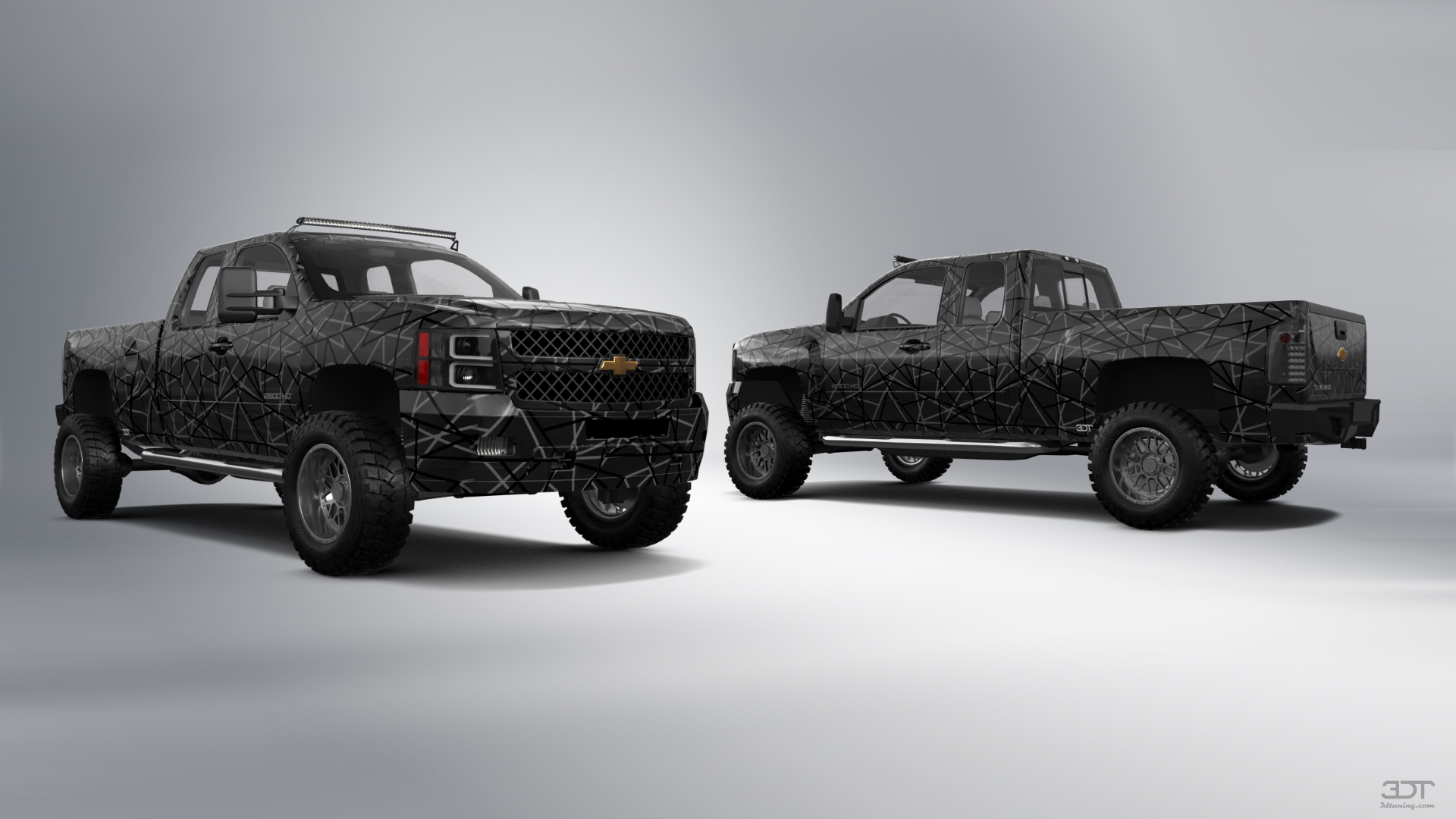 Chevrolet Silverado 2500 HD Extended Cab Pickup Truck 2007