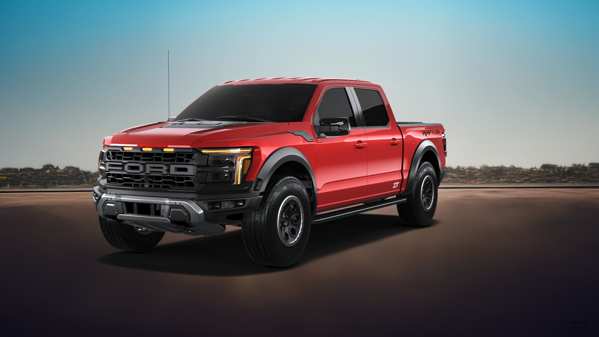 Ford F-150 Raptor 4 Door pickup truck 2024 tuning
