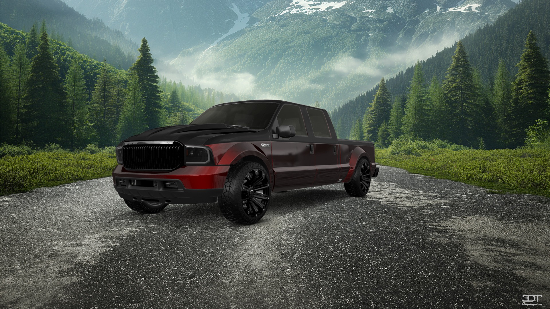 Ford F-250 Crew Cab 4 Door pickup truck 1999