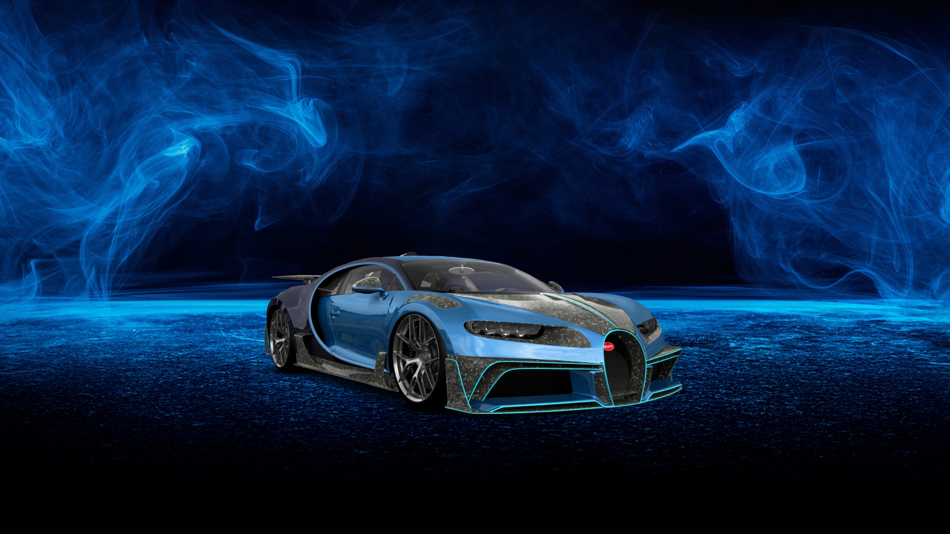 Bugatti Chiron 2 Door Coupe 2016 tuning