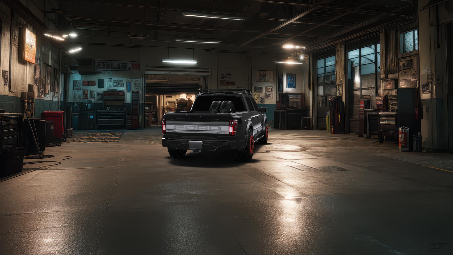 Ford F-150 Raptor 4 Door pickup truck 2024 tuning