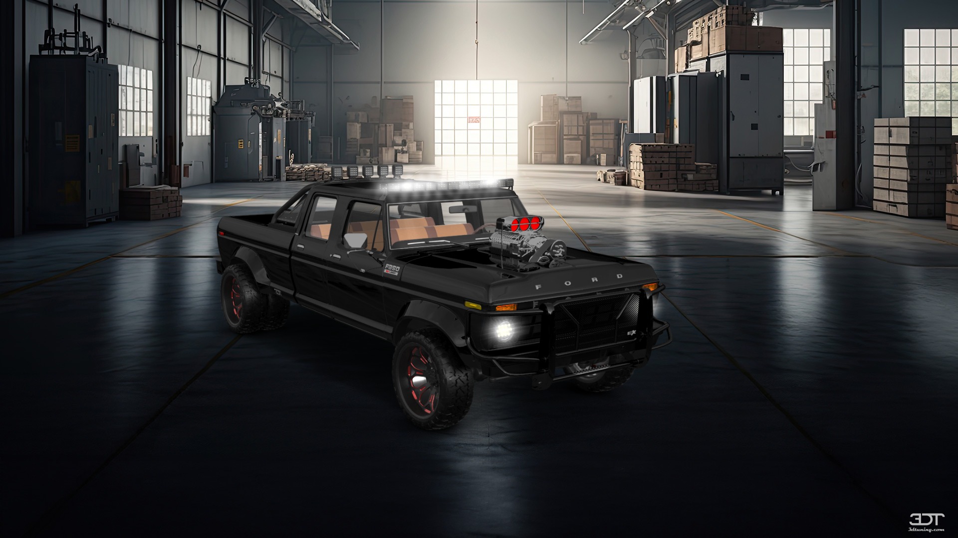 Ford F-350 Dually 4 Door pickup truck 1973