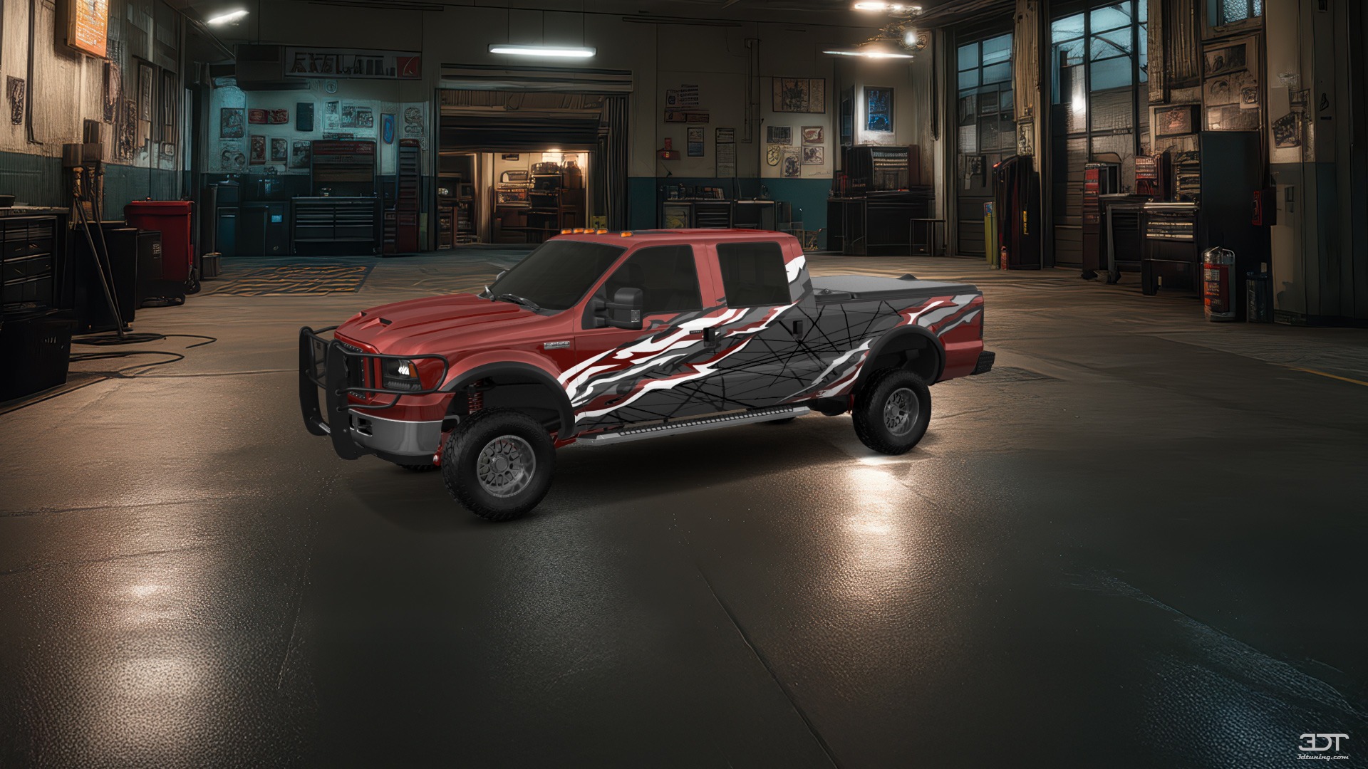 Ford F-250 Crew Cab 4 Door pickup truck 1999 tuning
