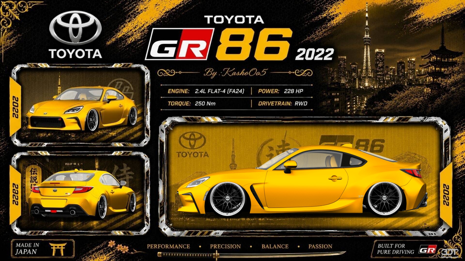 Toyota GR86 2 Door Coupe 2022 tuning