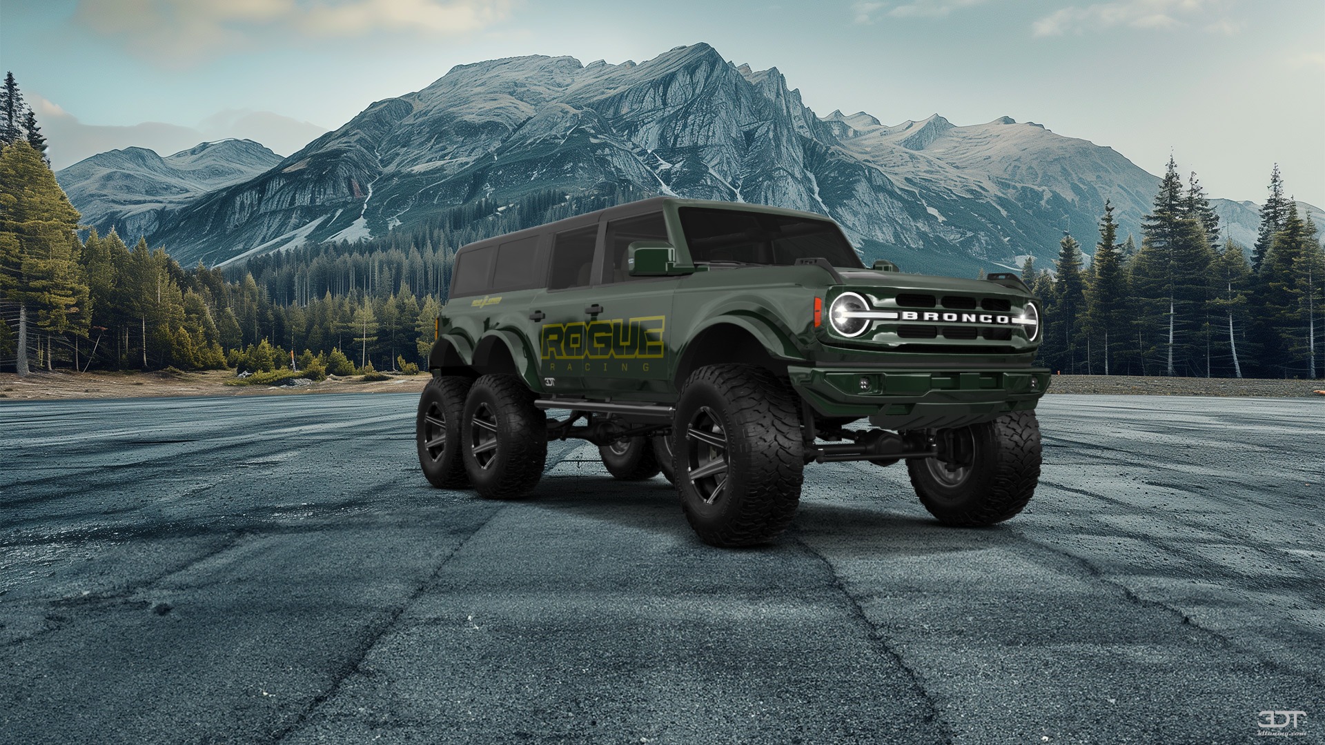Ford Bronco 6X6 4 Door pickup truck 2021