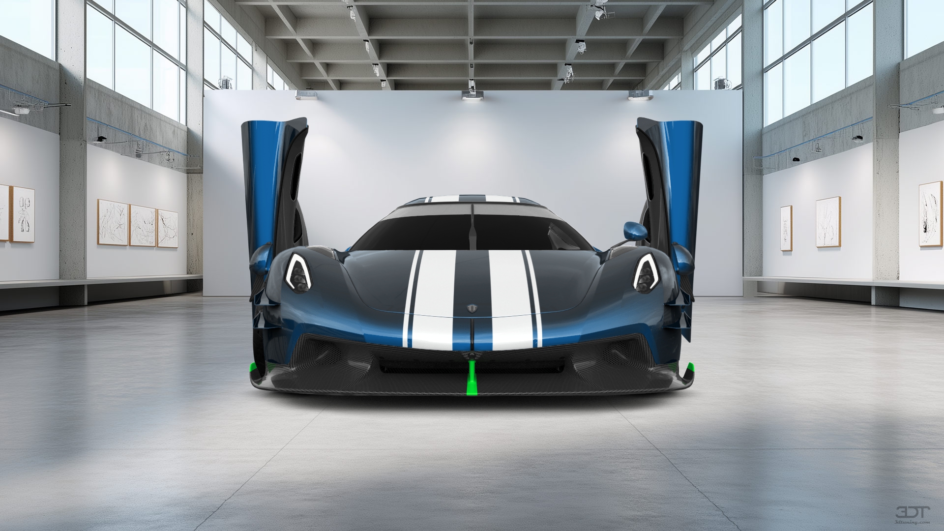 Koenigsegg Jesko 2 door targa top 2020 tuning
