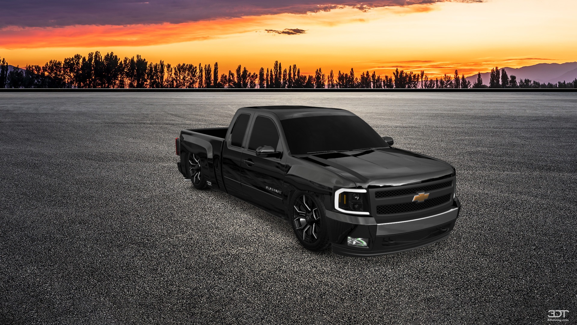 Chevrolet Silverado 1500 6.6 ft box Pickup Truck 2008