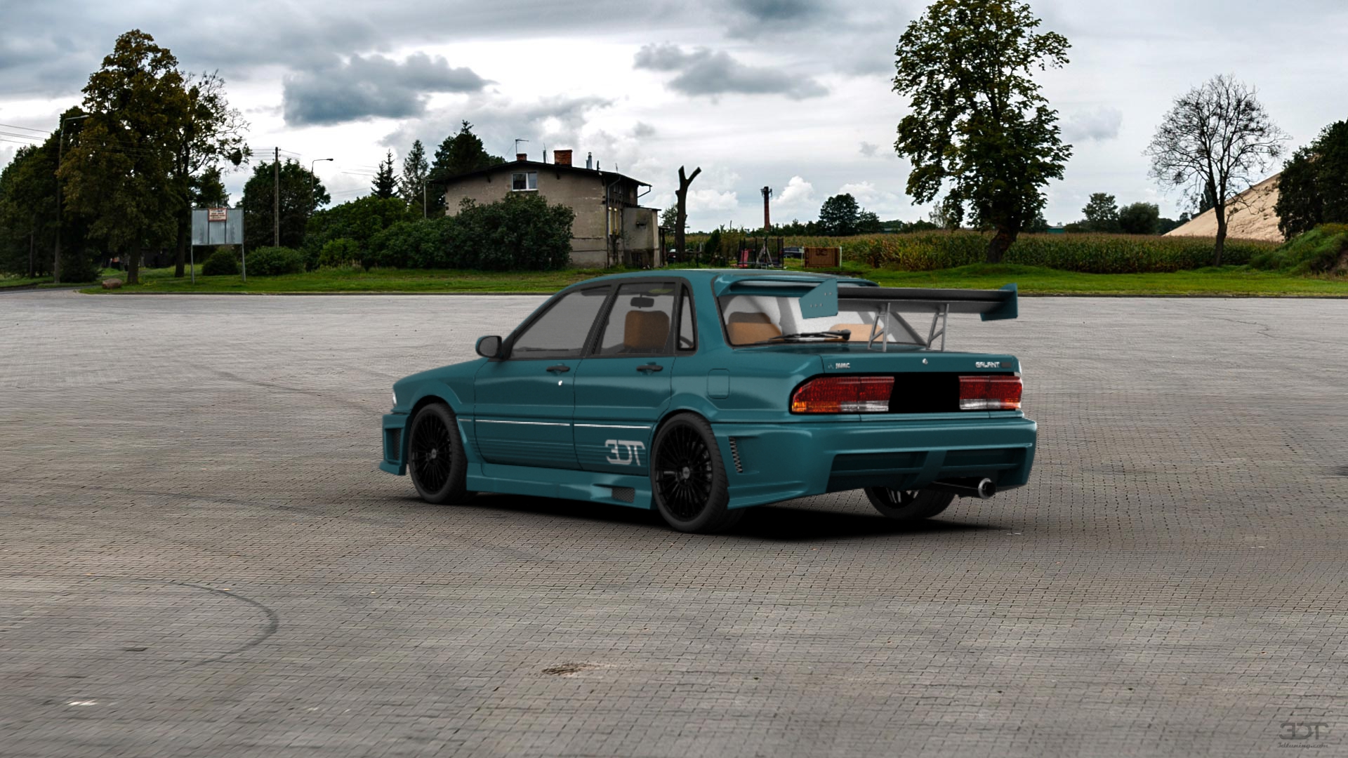 Mitsubishi Galant Sedan 1987 tuning