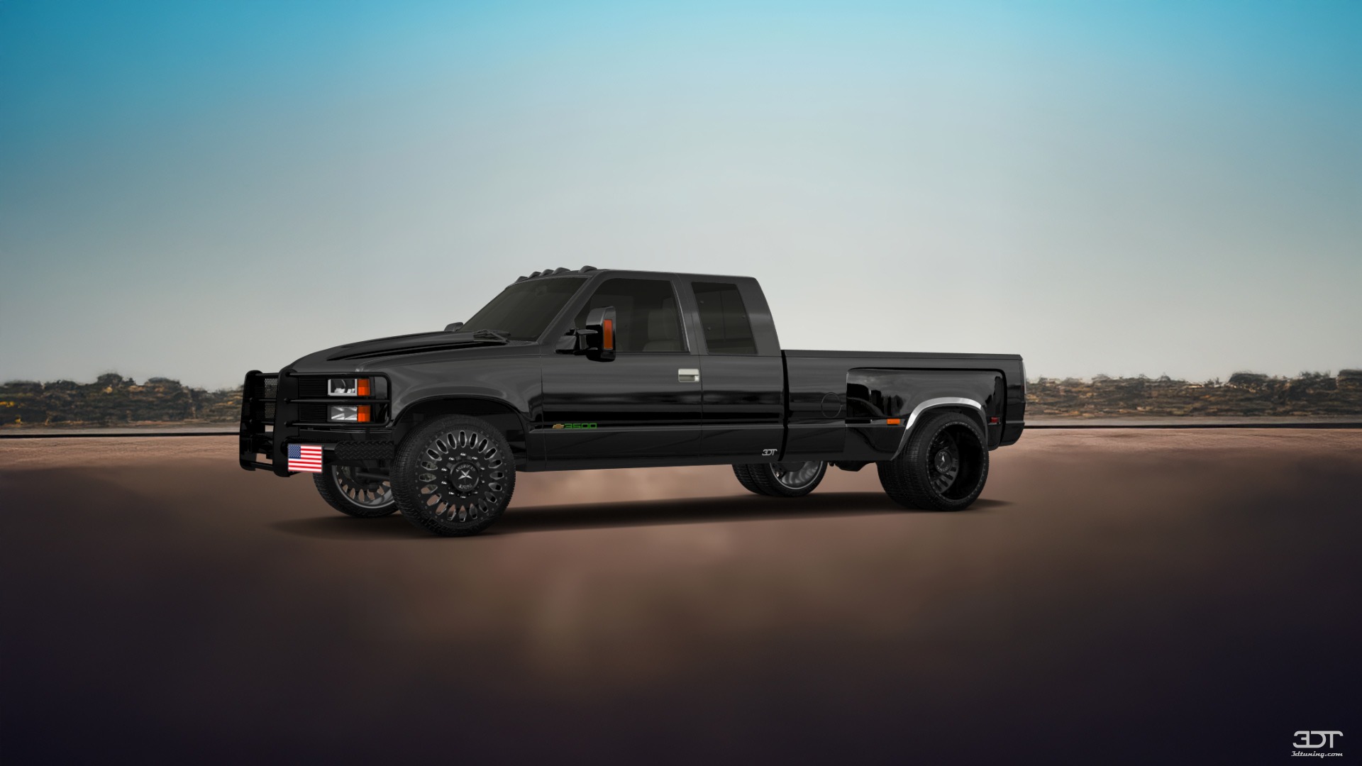 Chevrolet K3500 Extended Cab Pickup Truck 1988 tuning