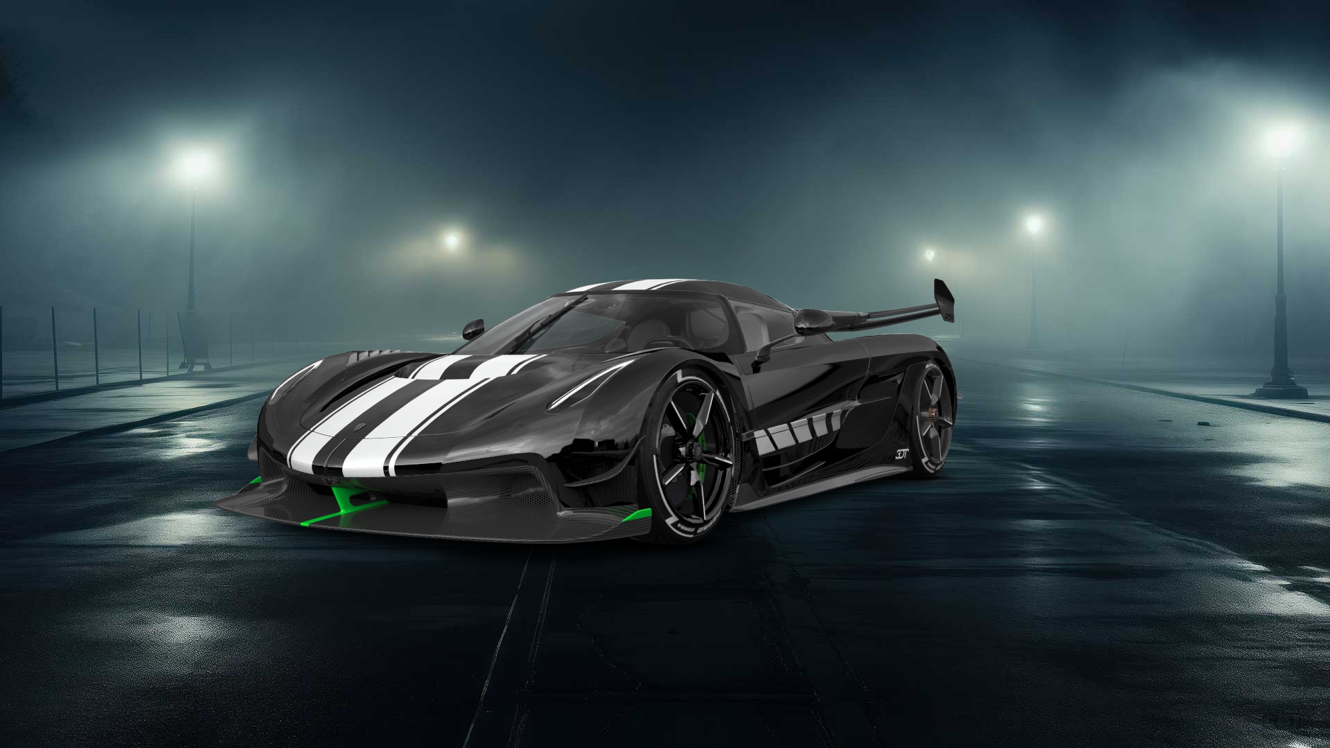 Koenigsegg Jesko 2 door targa top 2020