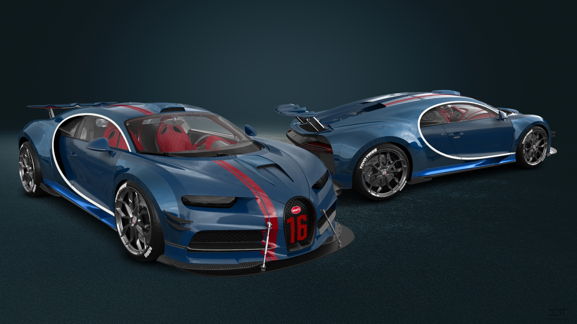 Bugatti Chiron 2 Door Coupe 2016