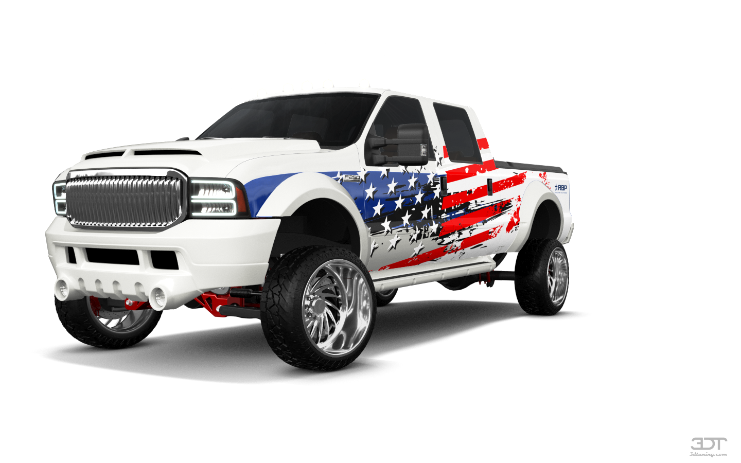 Tuning Ford F-250 Crew Cab 4 Door pickup truck 1999