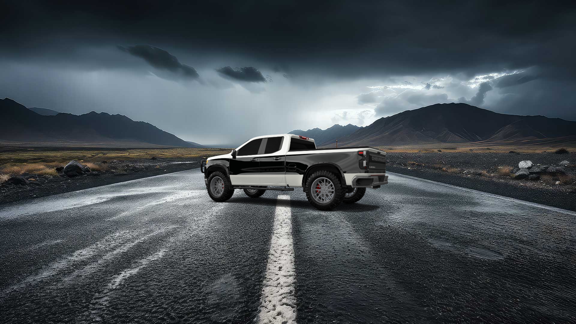Chevrolet Silverado 1500 6.6 ft box 4 Door pickup truck 2021