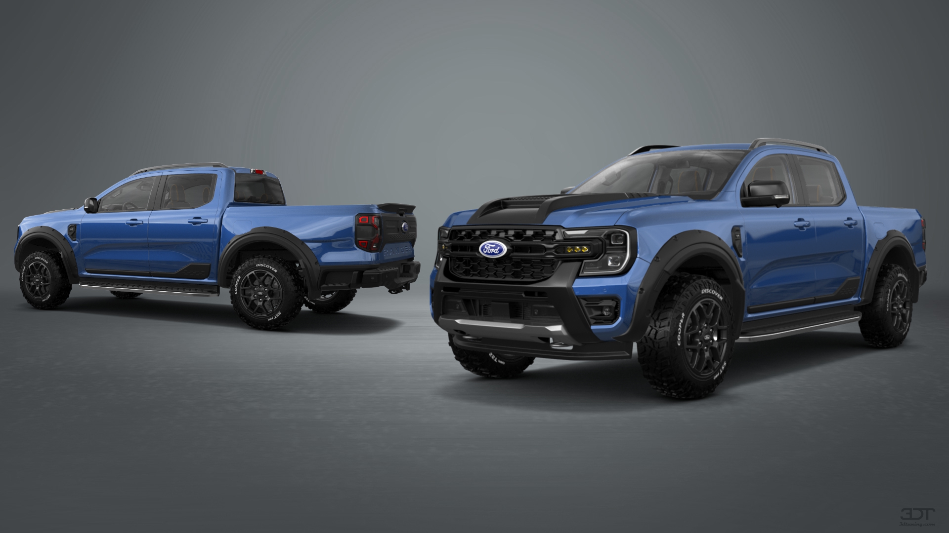 Ford Ranger 4 Door pickup truck 2022 tuning
