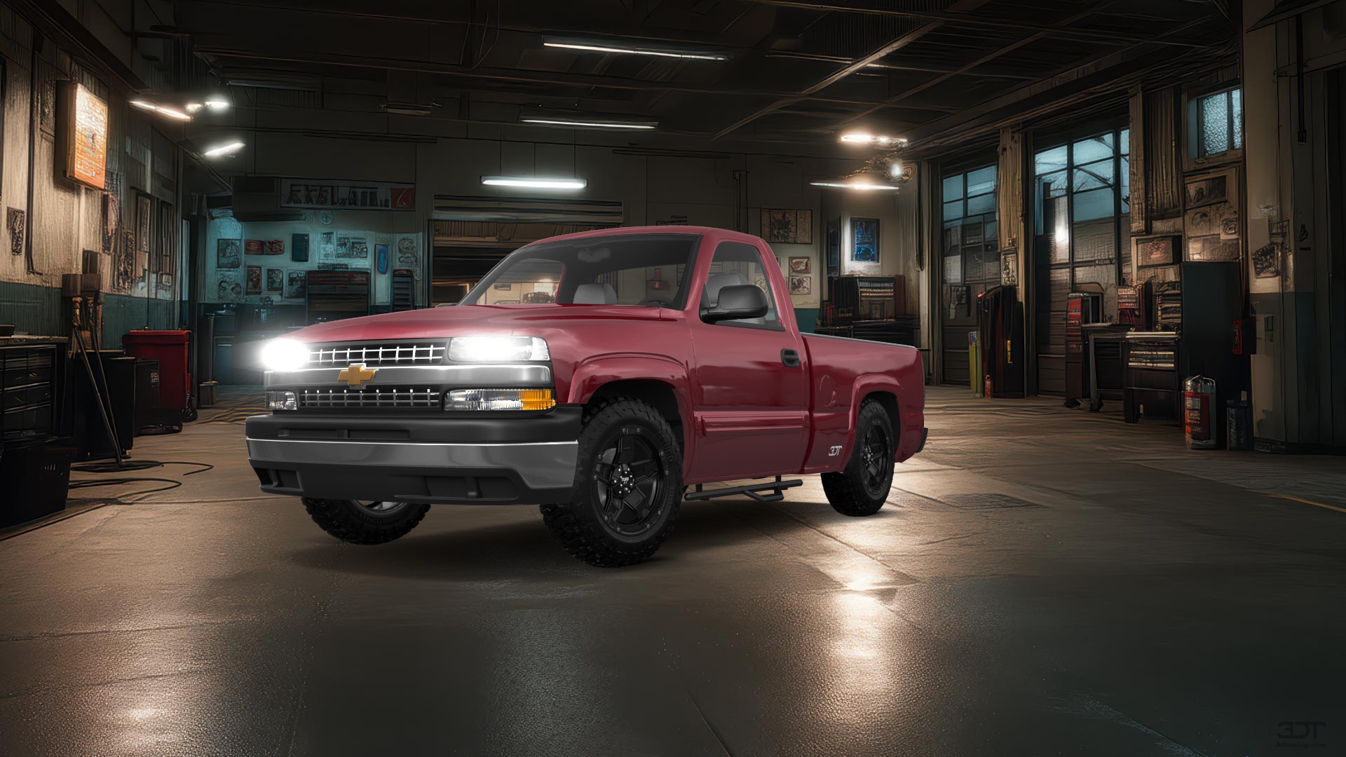 Chevrolet Silverado 1500 6.5 ft box 2 Door pickup truck 1999 tuning