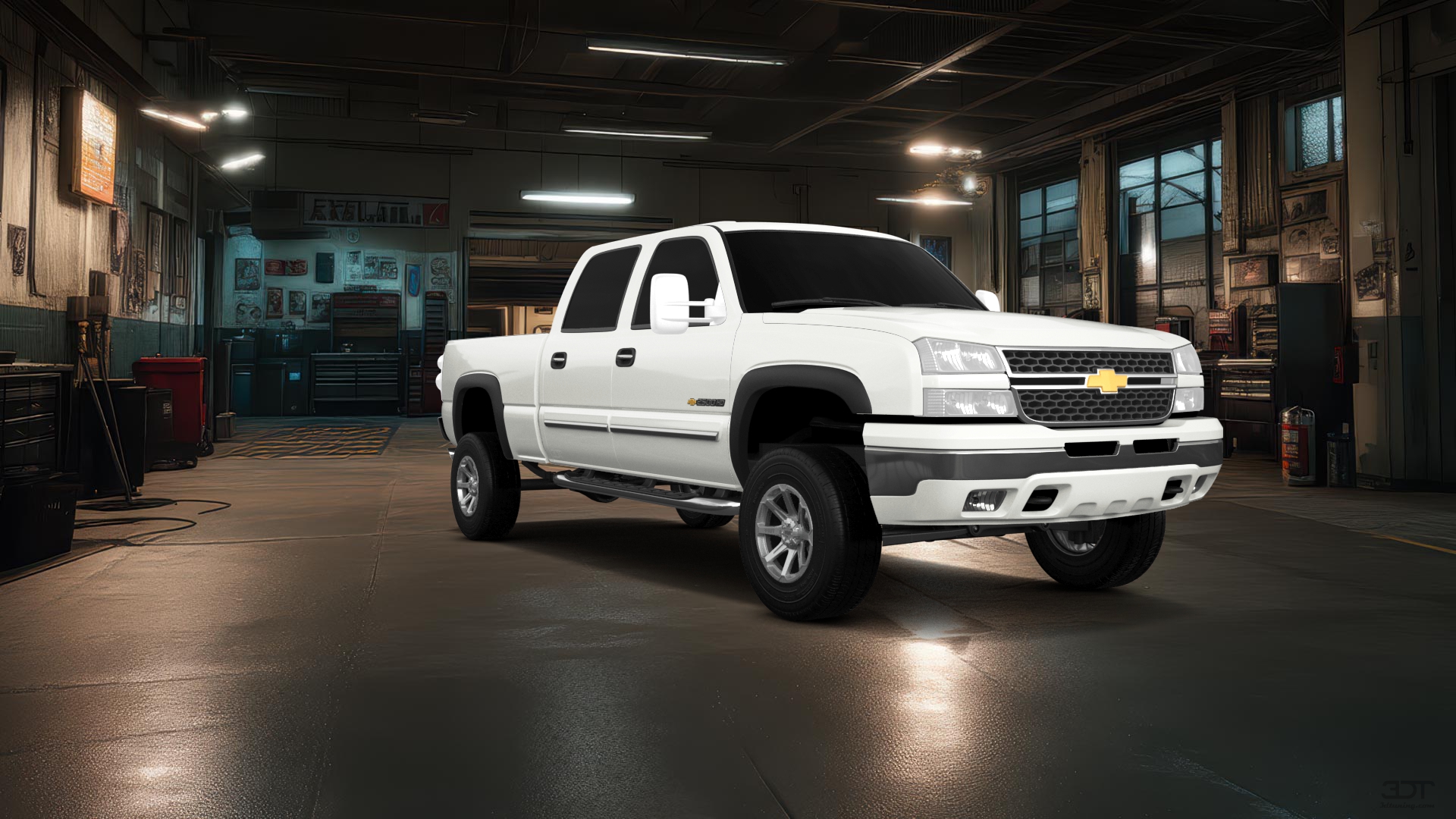 Chevrolet Silverado 2500 HD Long Box 4 Door pickup truck 2002 tuning