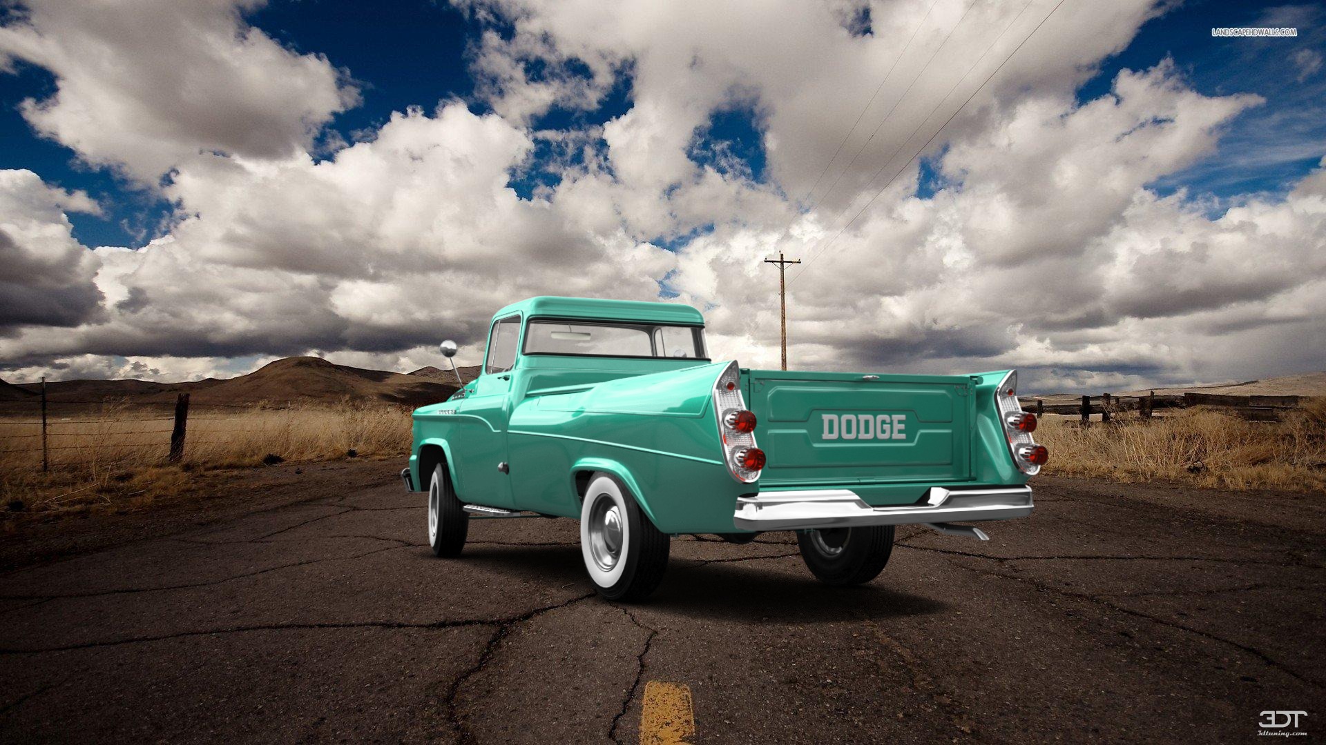 Dodge C series 2 Door pickup truck 1958 Images
