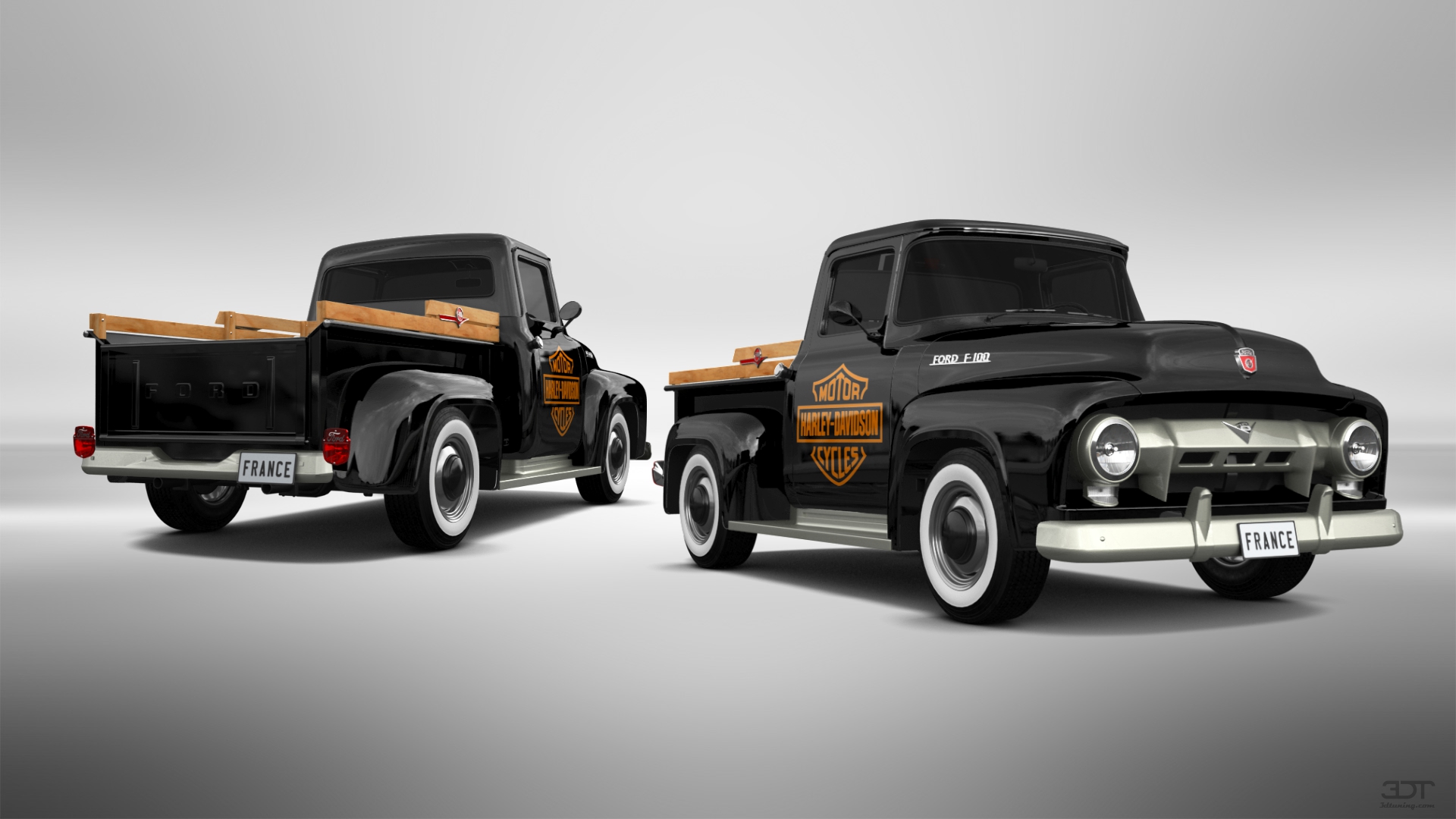 Ford F-100 2 Door truck 1956 tuning