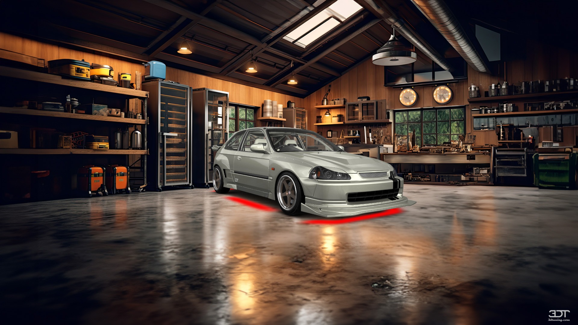 Honda Civic 3 Door Hatchback 1997 tuning