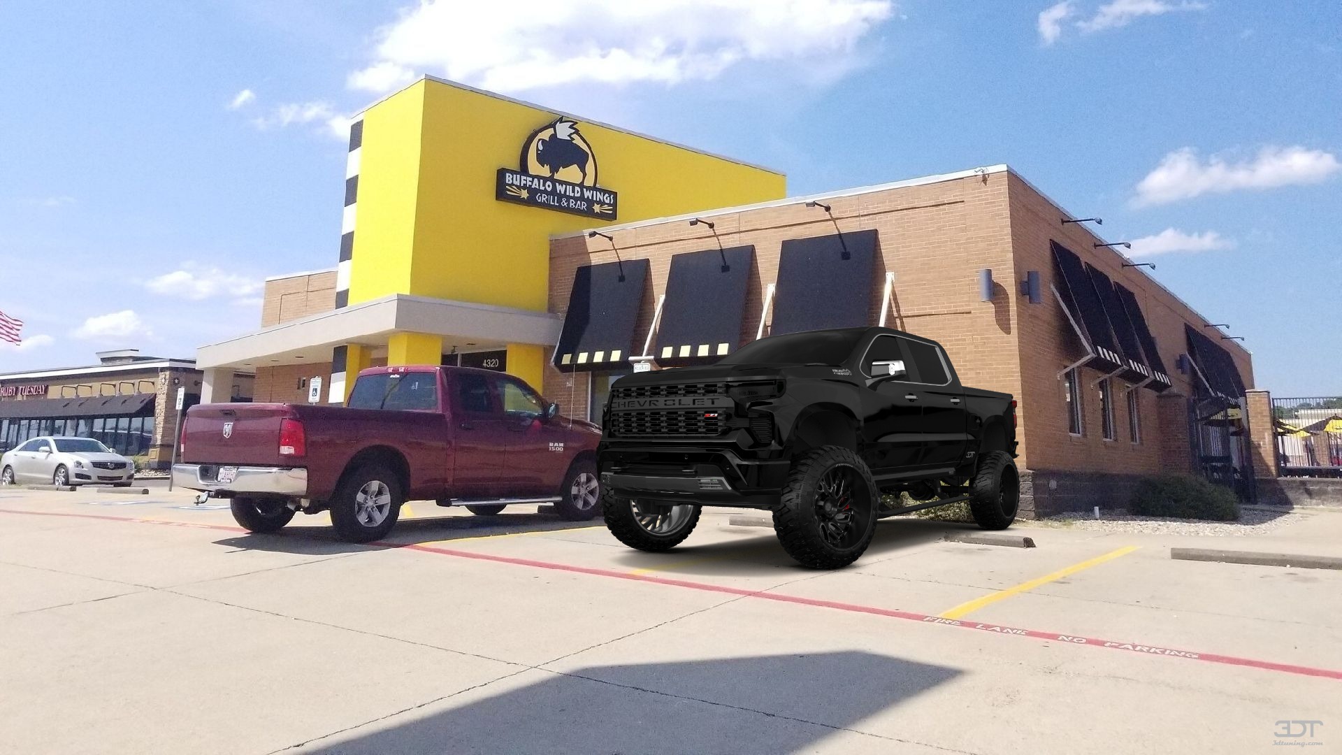 Chevrolet Silverado 1500 Crew Cab 5.8 ft box 4 Door pickup truck 2023 tuning