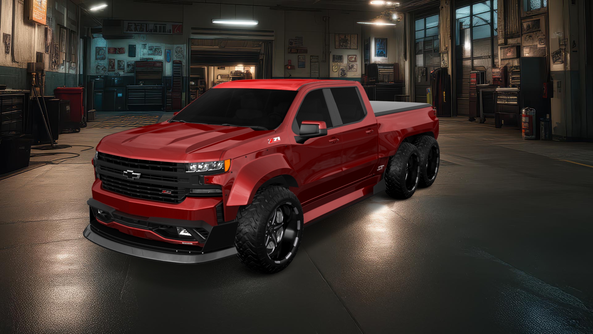 Chevrolet Silverado Hennessey Goliath 6X6 Truck 2020