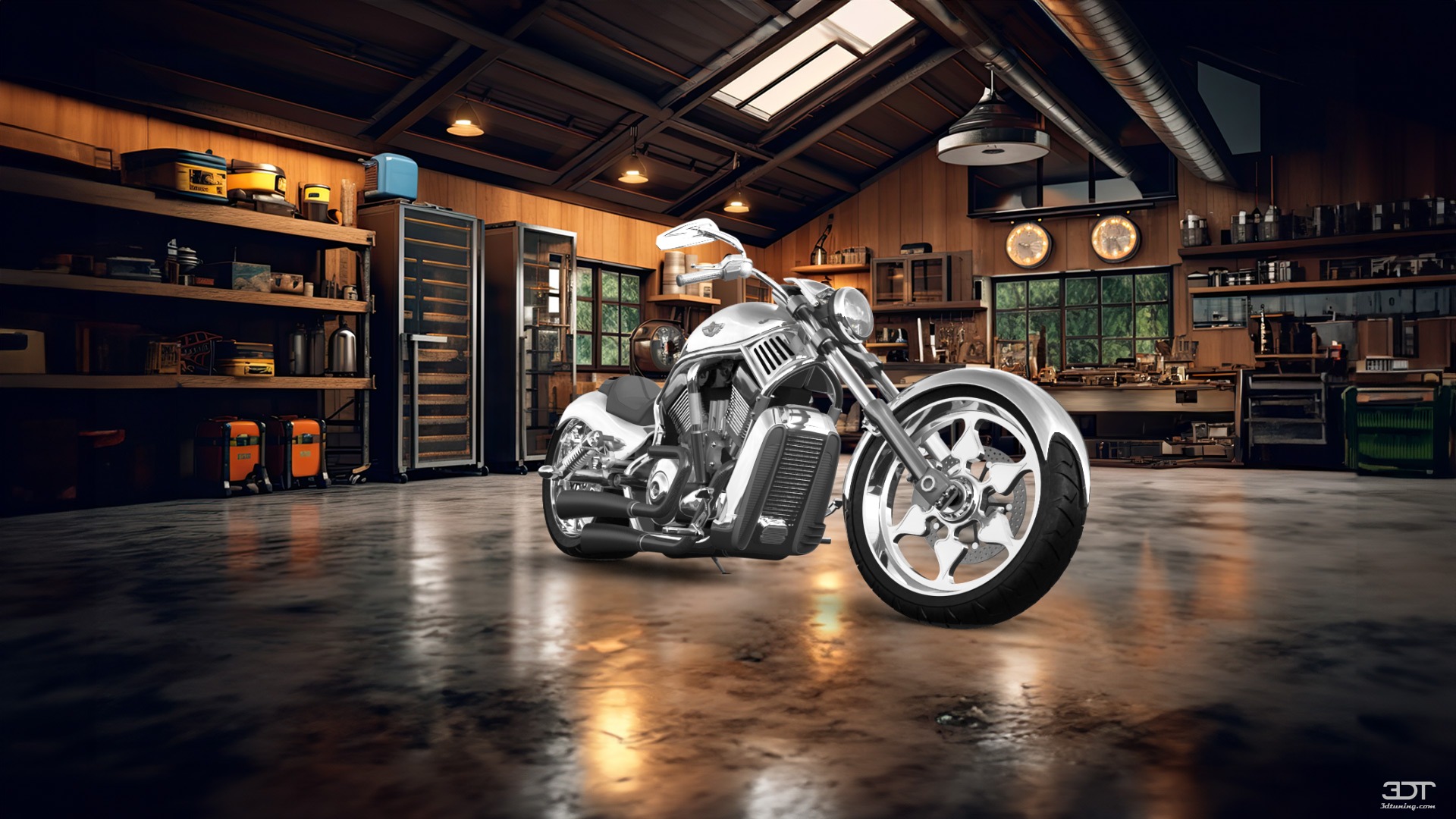 Harley-Davidson Custom Chopper Cruiser 2011