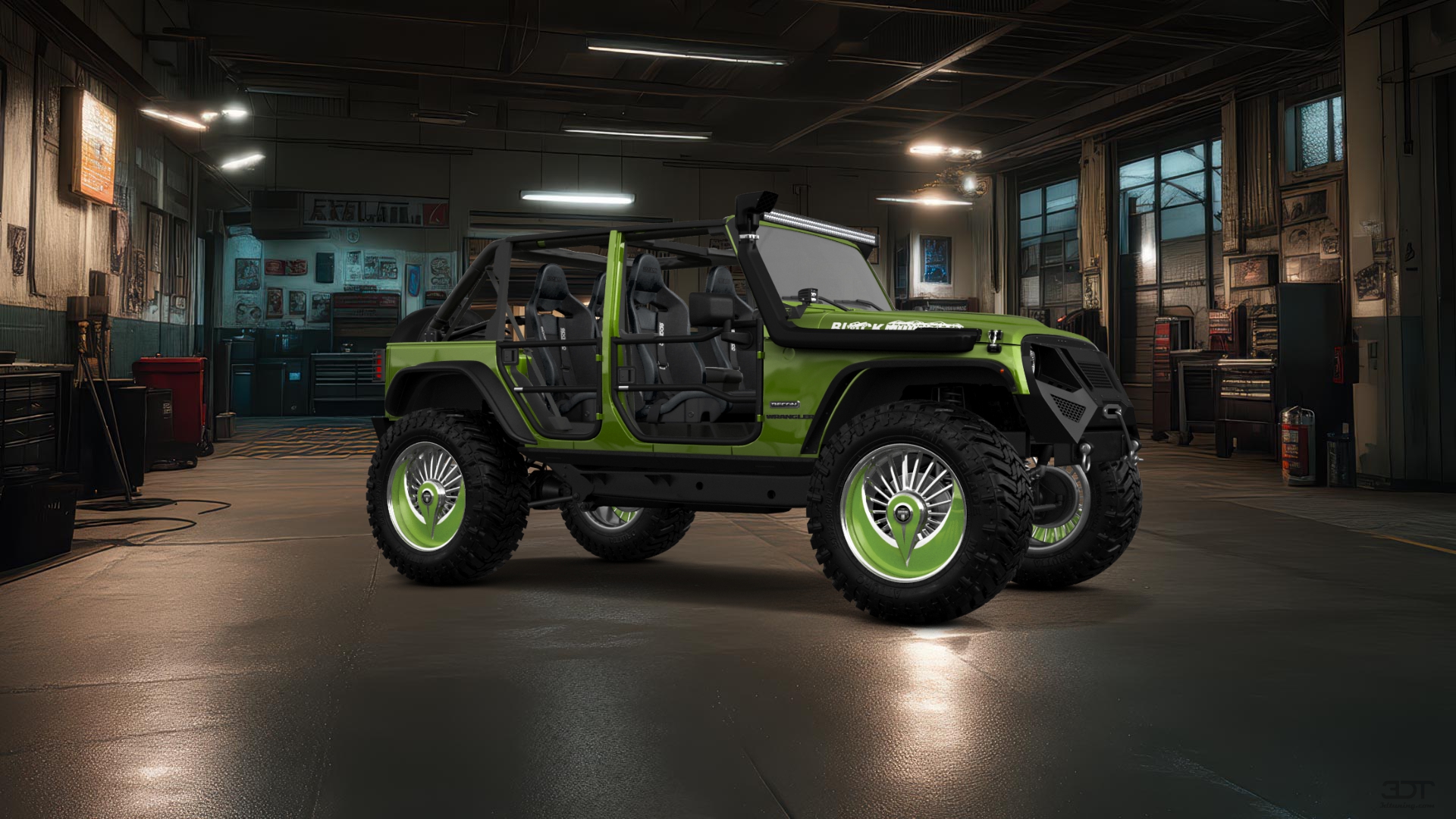 Jeep Wrangler Unlimited JK Rubicon Recon 4 Door SUV 2017 tuning