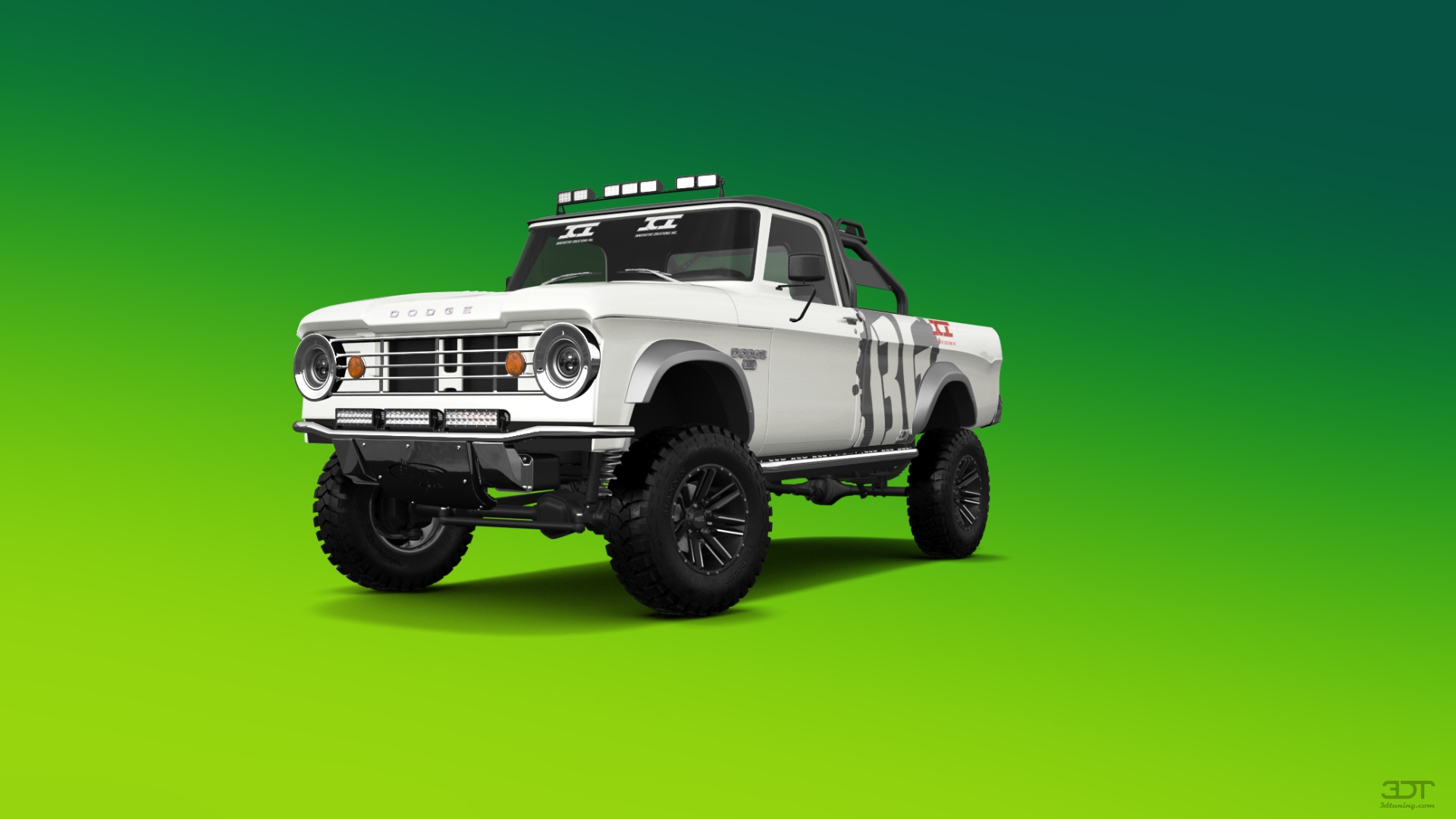 Dodge Power Wagon W200 2 Door pickup truck 1966