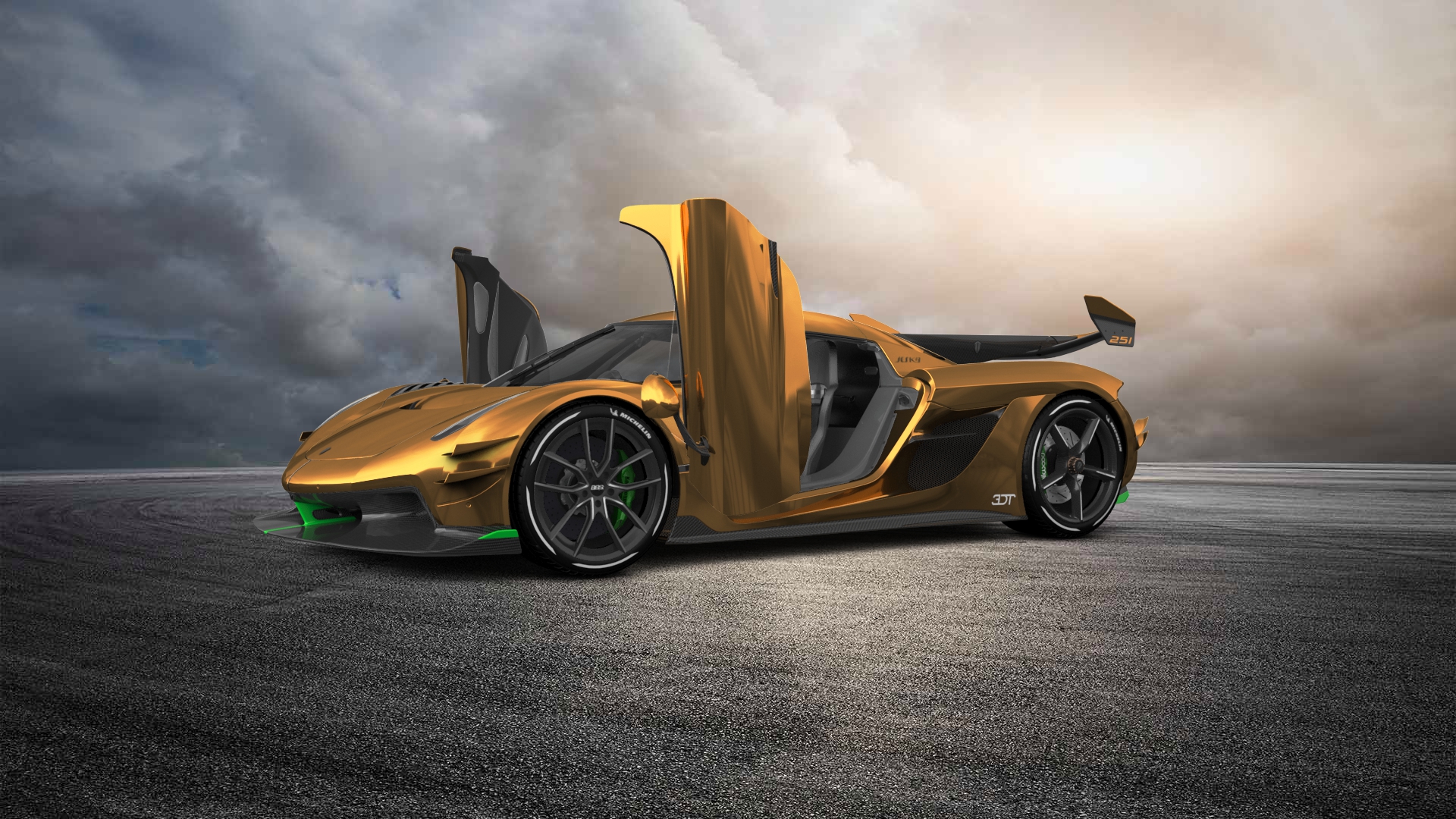 Koenigsegg Jesko 2 door targa top 2020 tuning